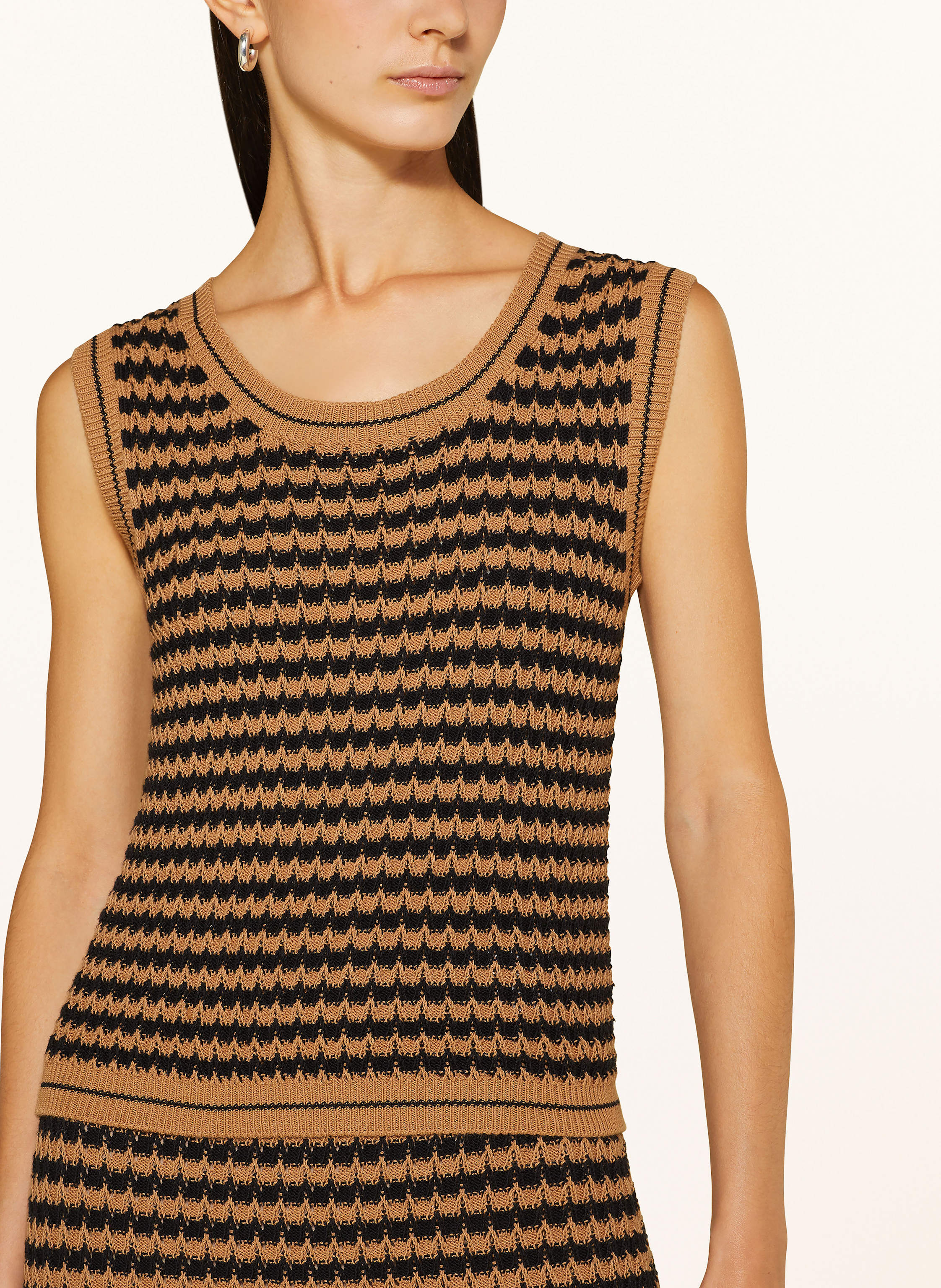 Thumbnail - Weekend Max Mara Strickshirt Disegno braun