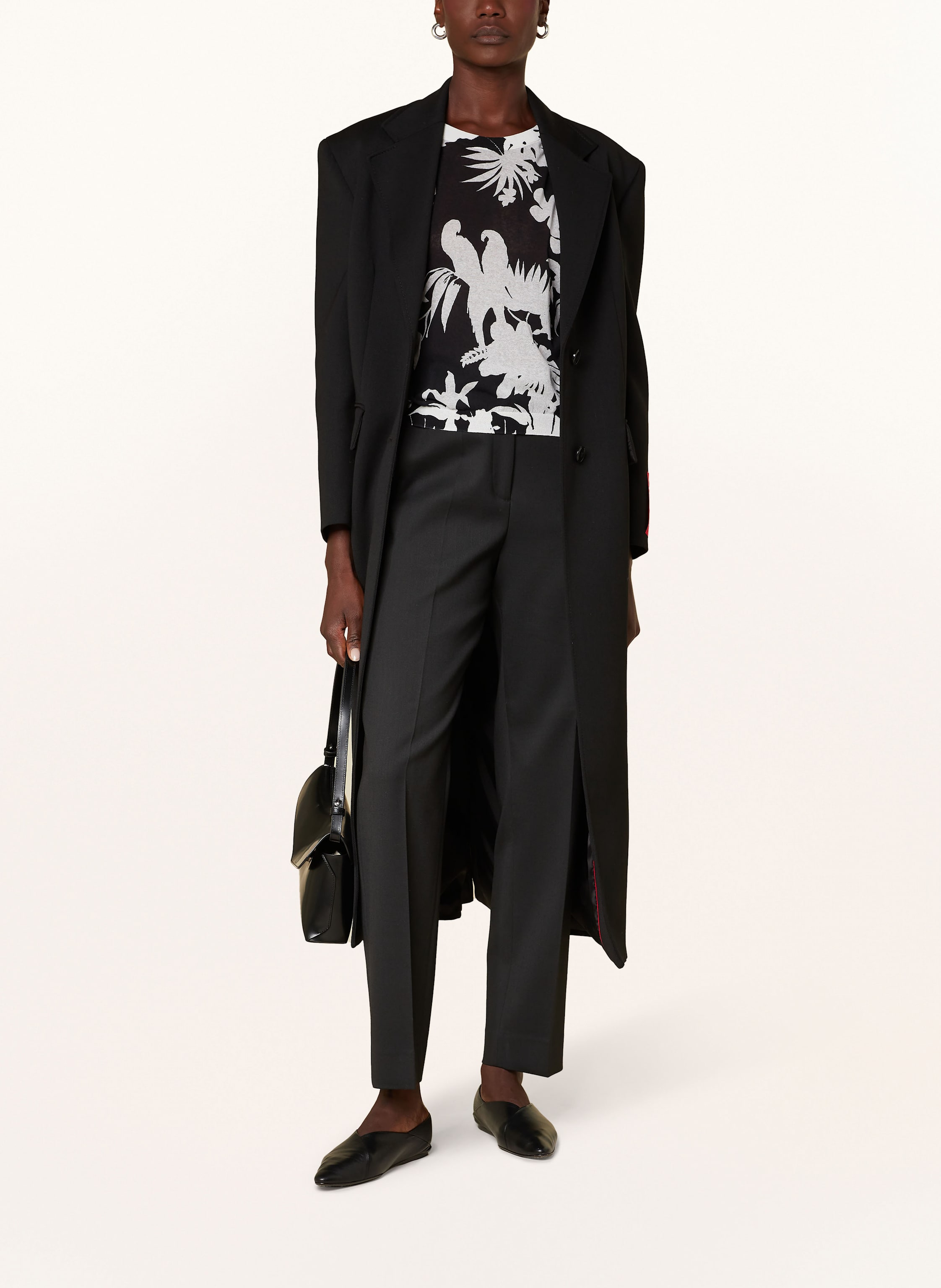 Thumbnail - Max Mara Studio Strickshirt Comodo schwarz