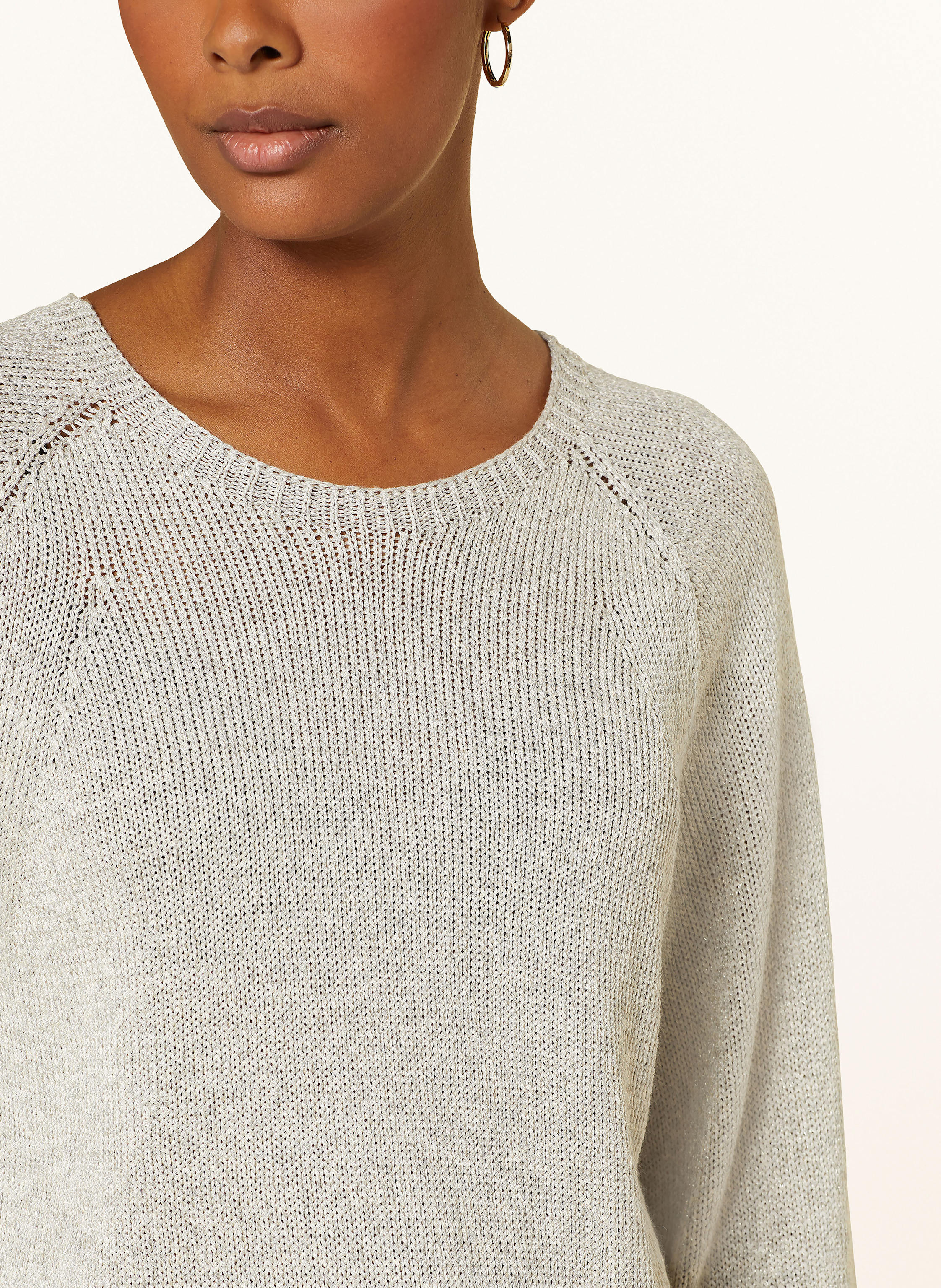 Thumbnail - Cinque Pullover Cidenla Mit Glitzergarn beige