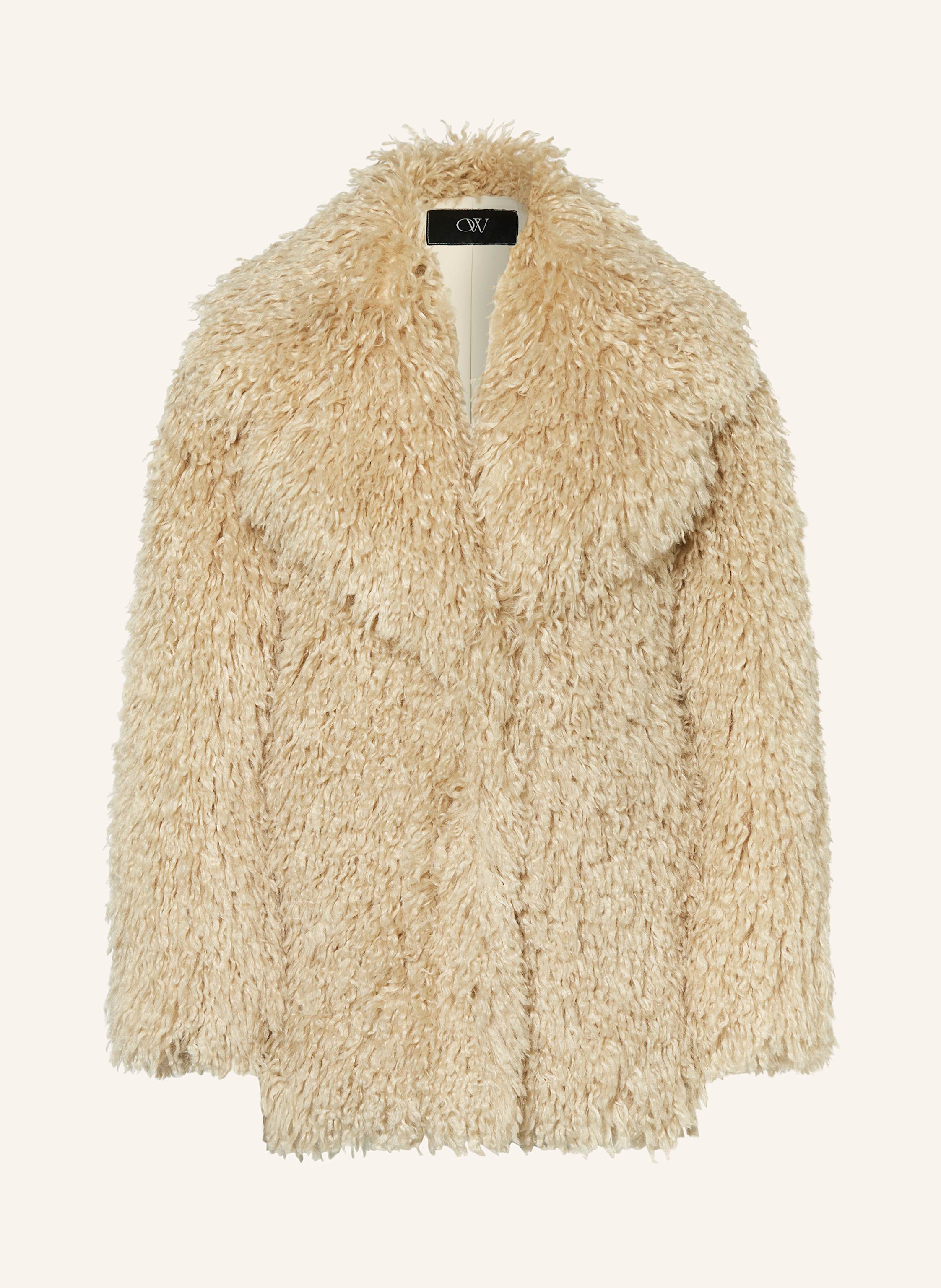 Nora long teddy coat new arrivals