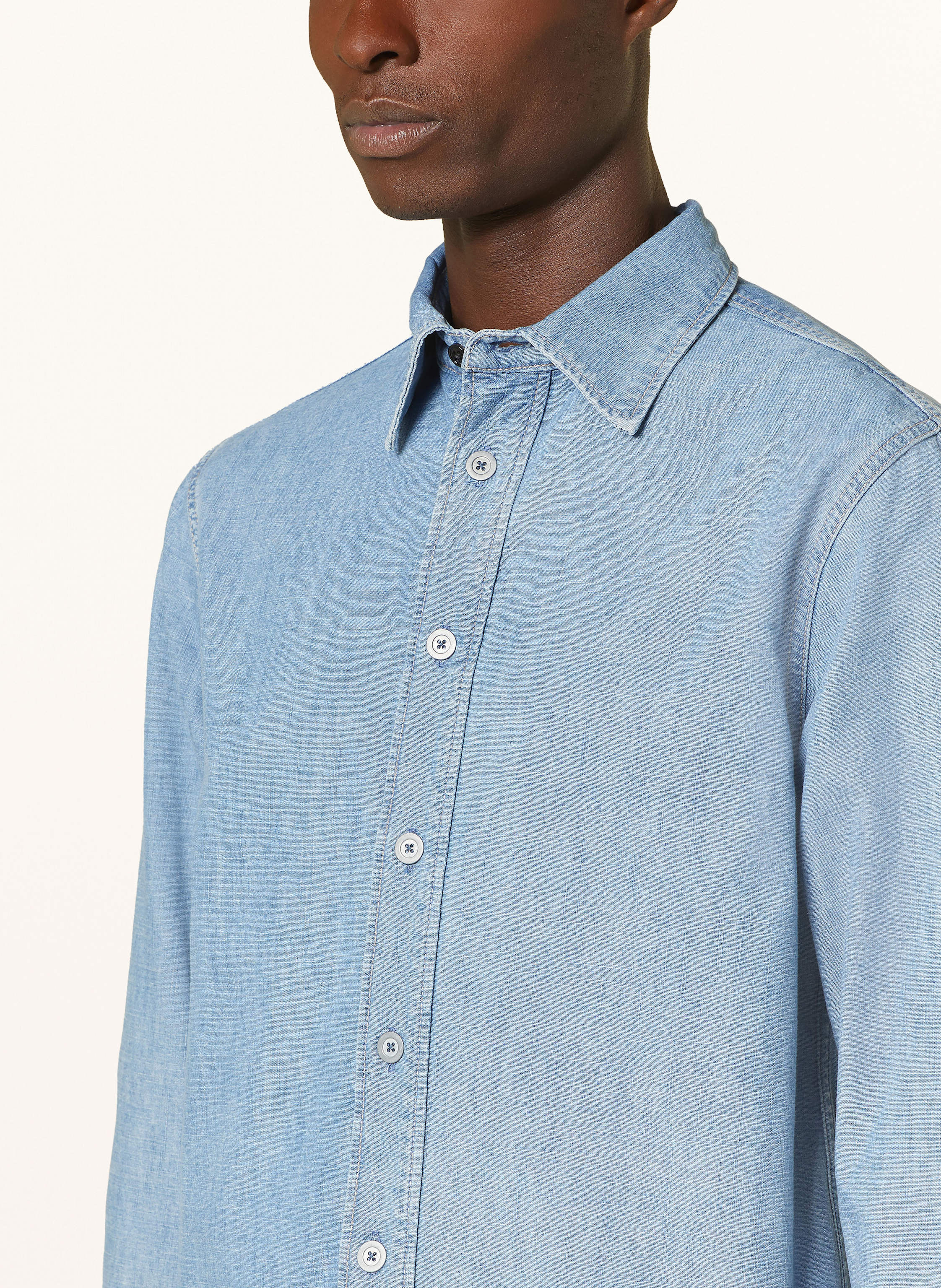 Thumbnail - G-Star Jeanshemd Regular Fit blau