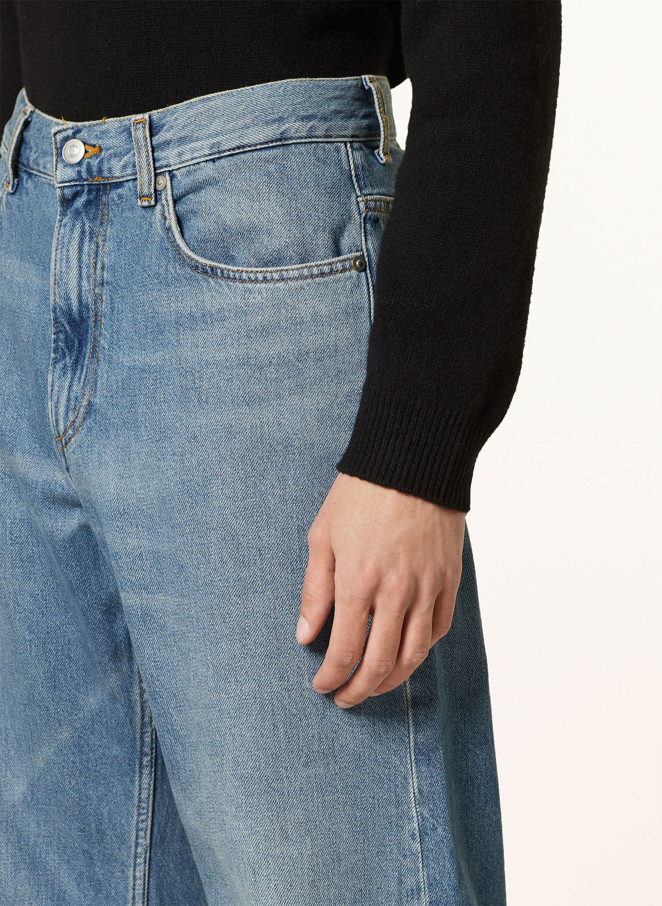 Thumbnail - Sandro Jeans Baggy Fit blau