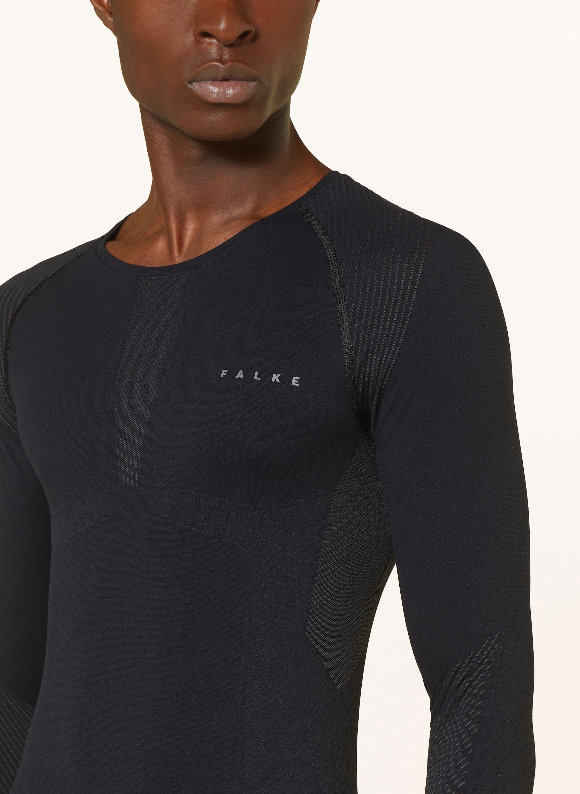 Thumbnail - Falke Funktionswäsche-Shirt Warm schwarz