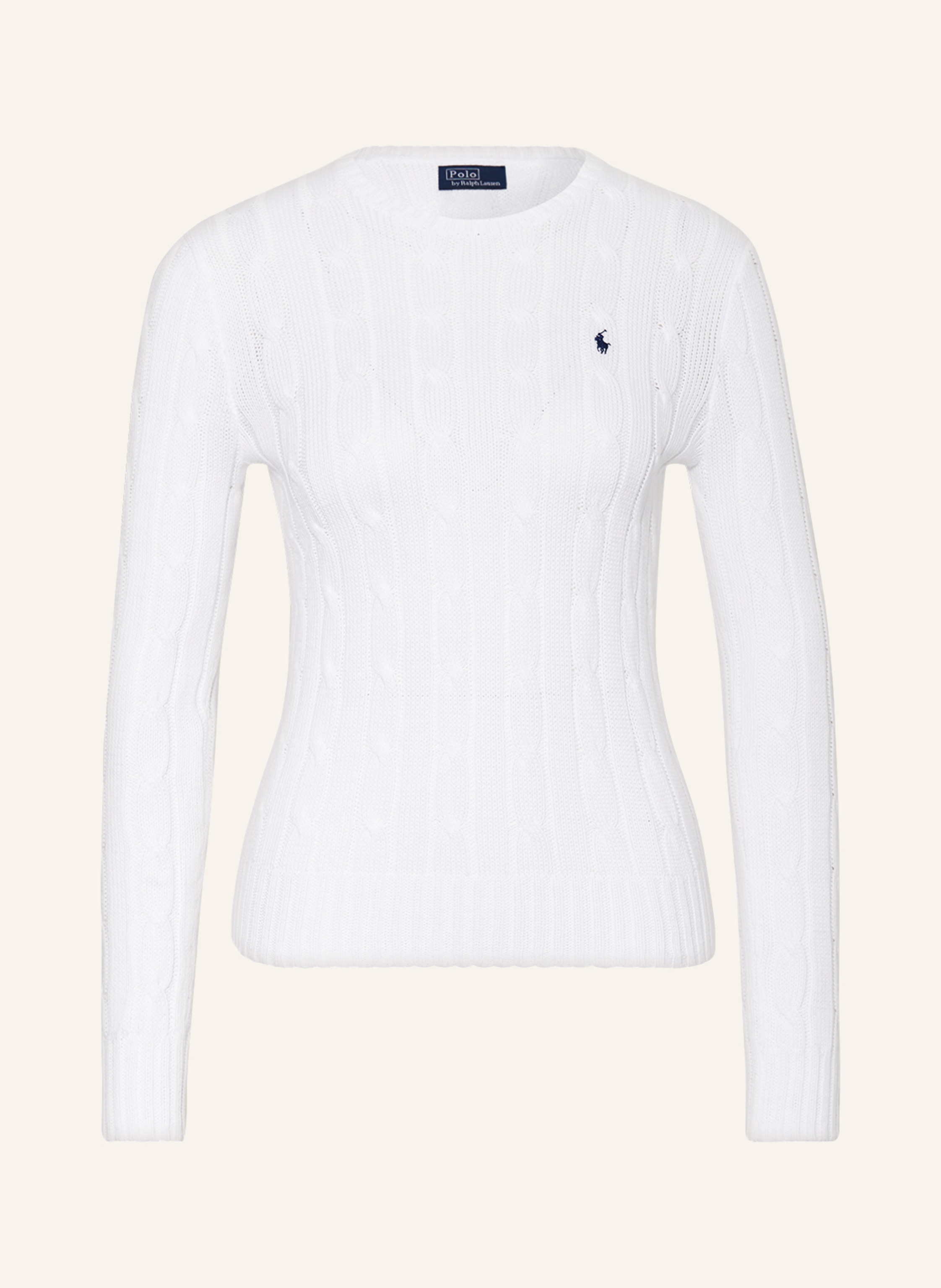 Polo ralph lauren white sweater discount