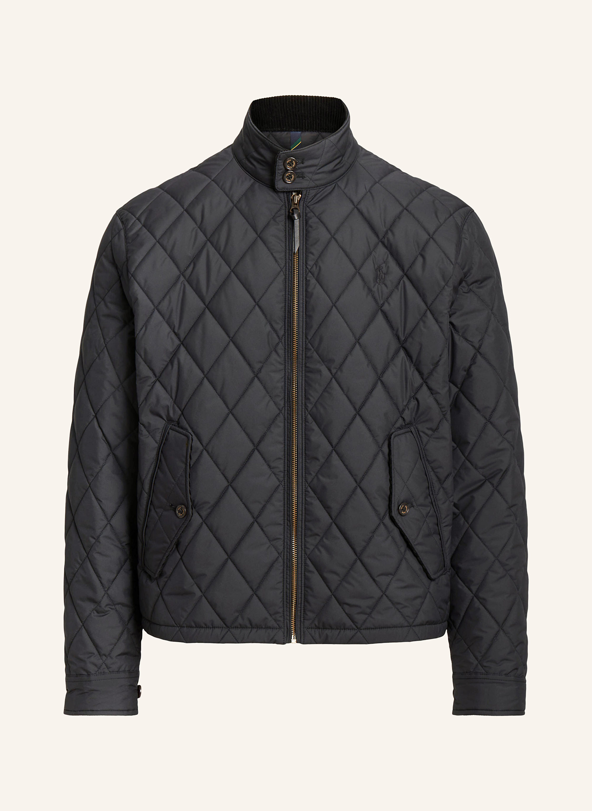 POLO RALPH LAUREN Quilted jacket in black