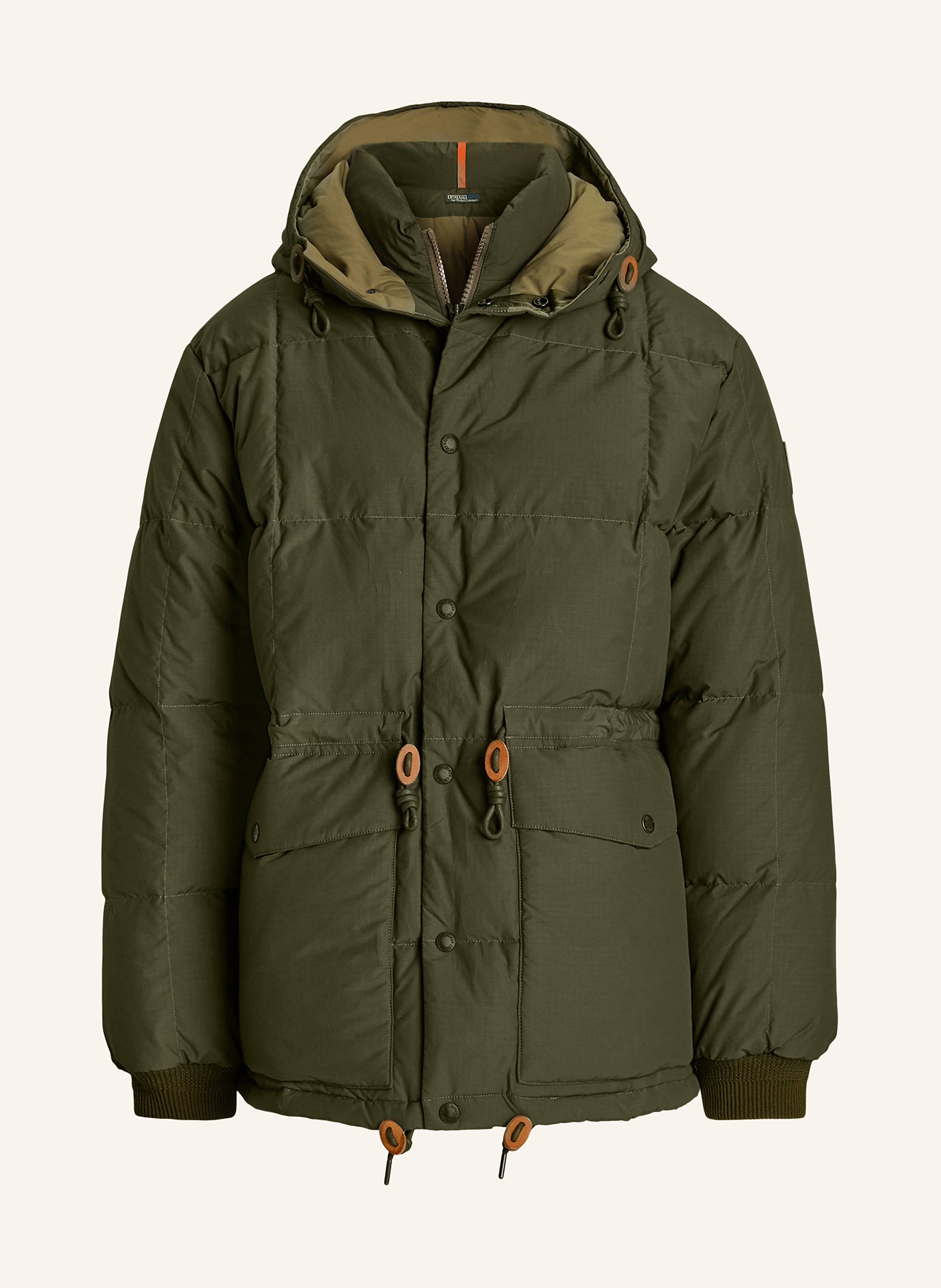 POLO RALPH LAUREN HARTLAND down parka in olive