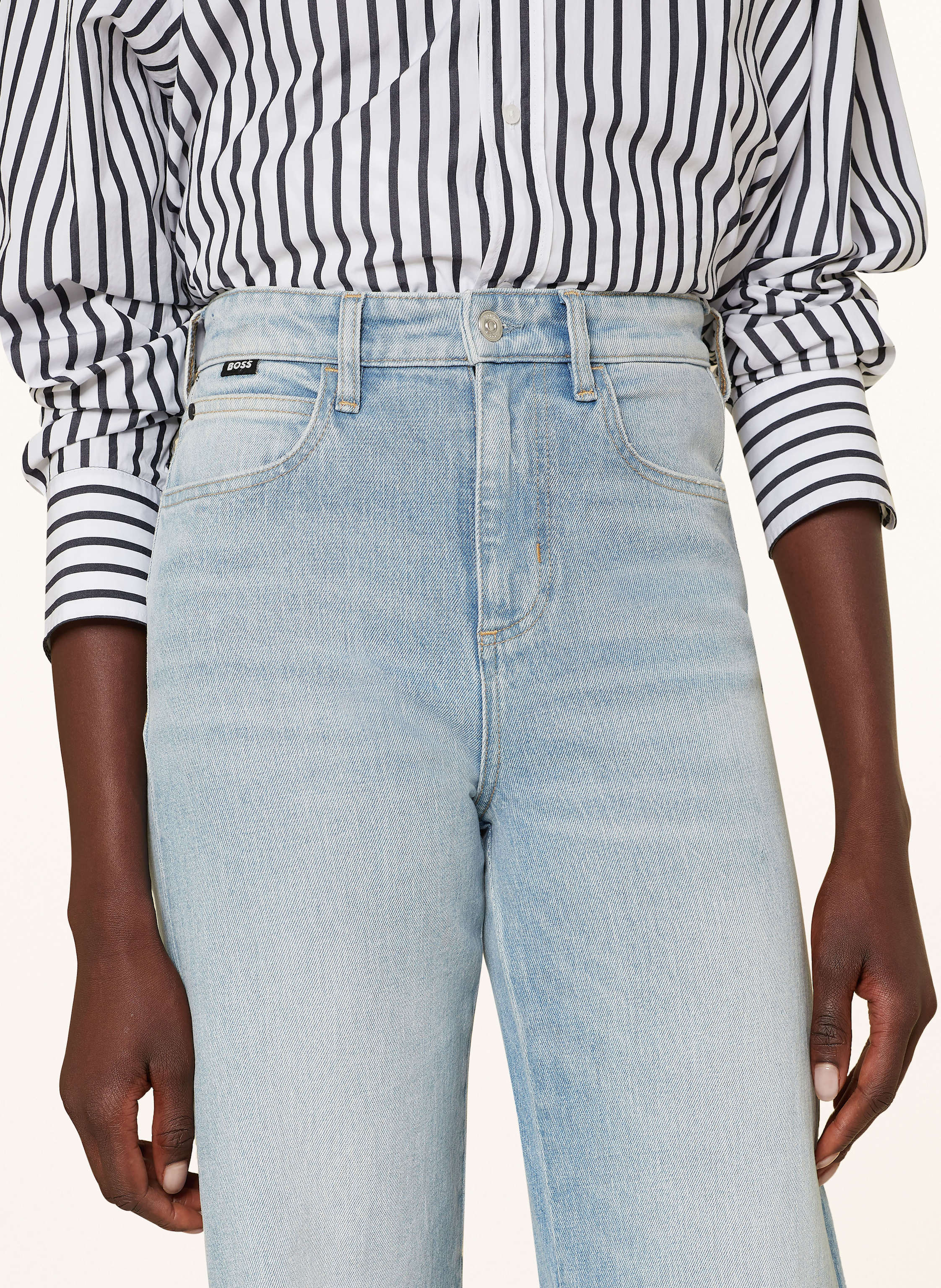 Thumbnail - Boss Straight Jeans Rosalya blau