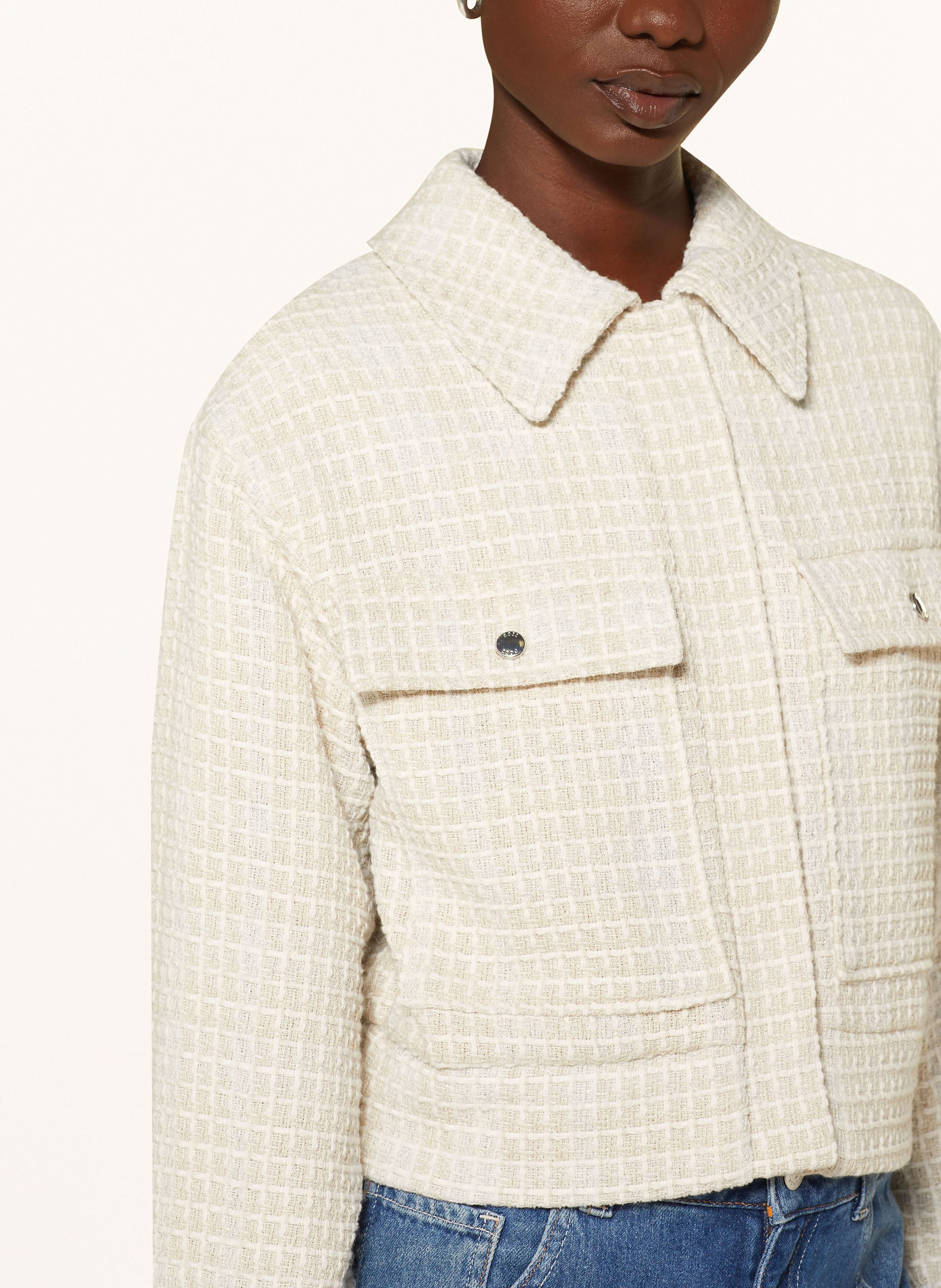 Thumbnail - Boss Kastenjacke Jatwedi Aus Bouclé beige