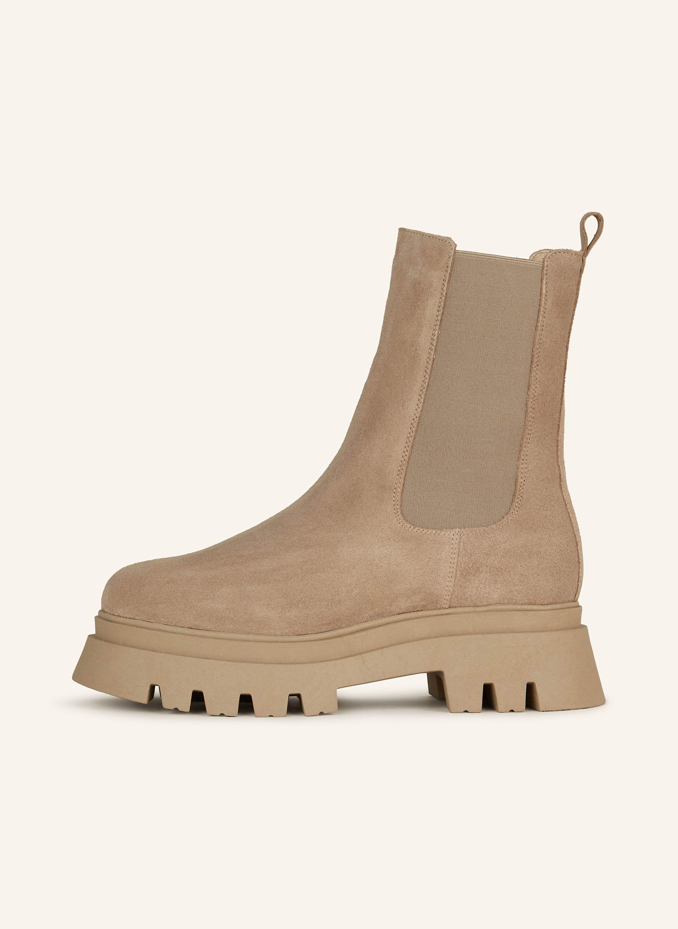 Thumbnail - Mrs & Hugs Chelsea-Boots beige