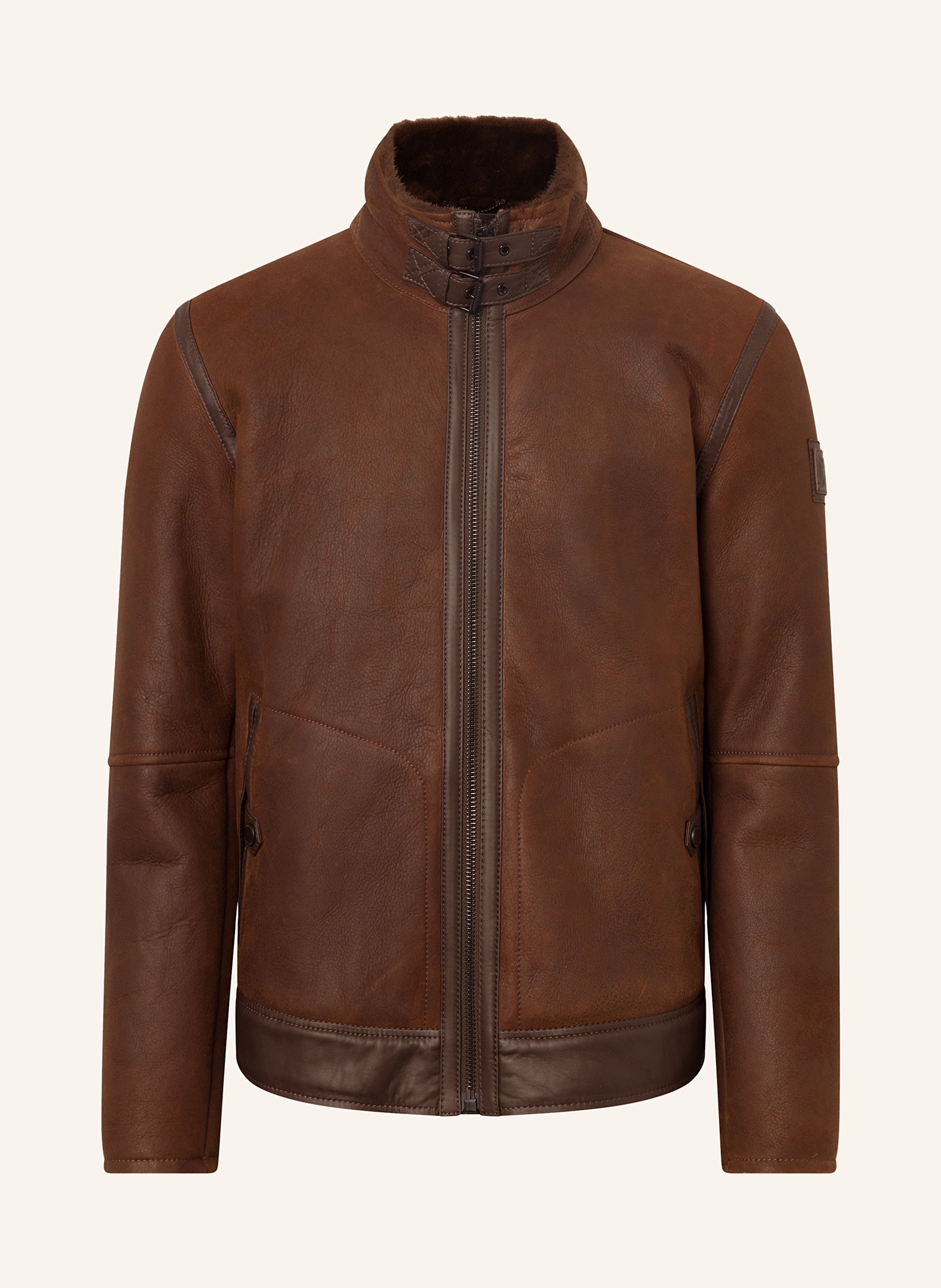 Strellson jacket leather on sale