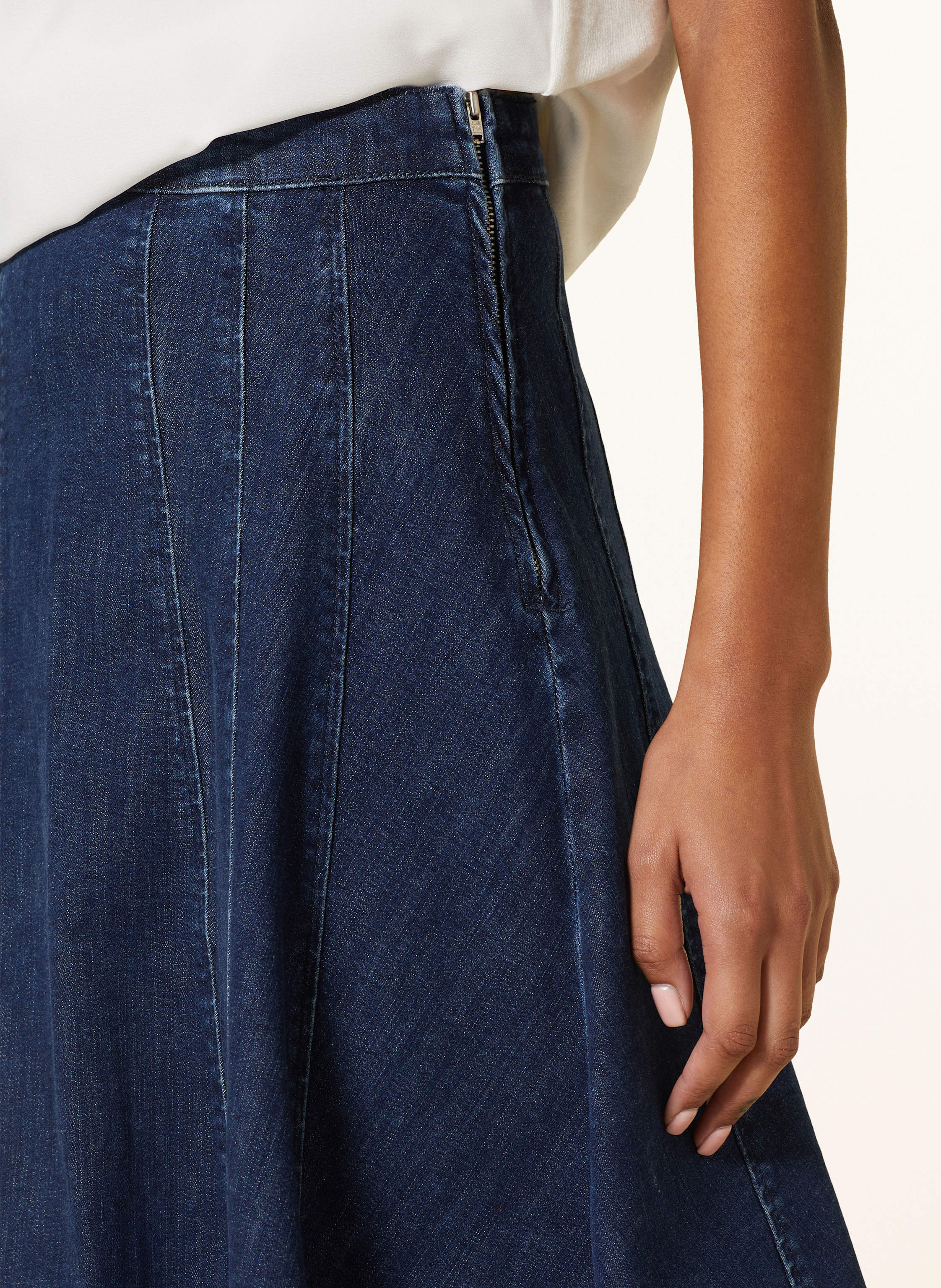 Thumbnail - Rich & Royal Jeansrock blau