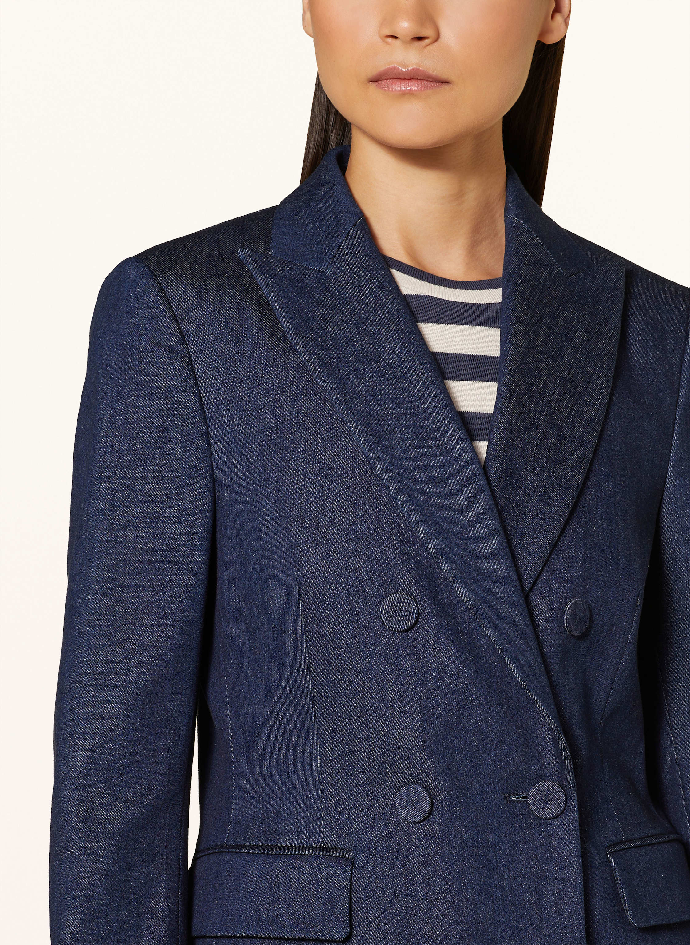 Thumbnail - Luisa Cerano Jeansblazer blau