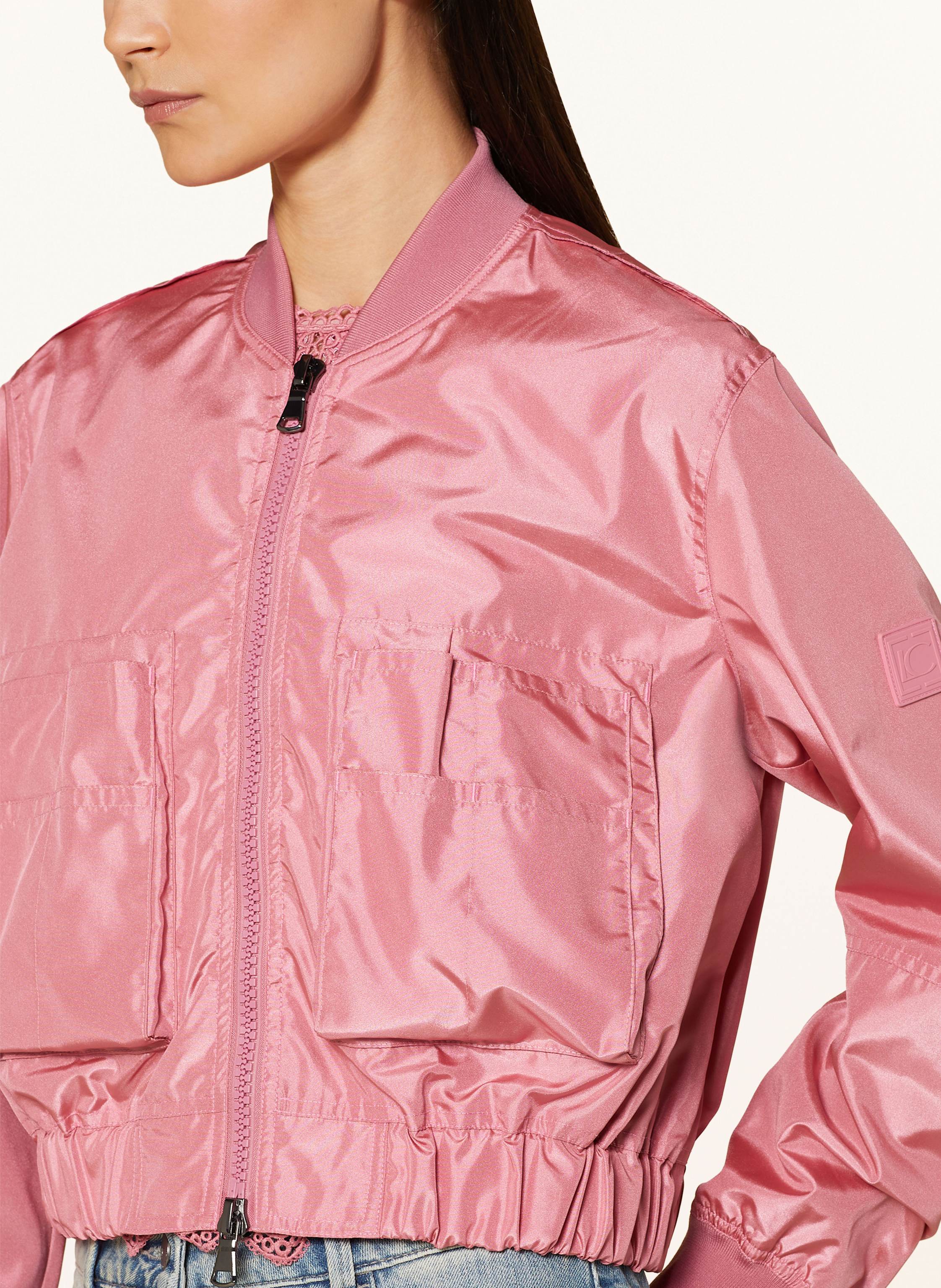Thumbnail - Luisa Cerano Cropped-Blouson pink