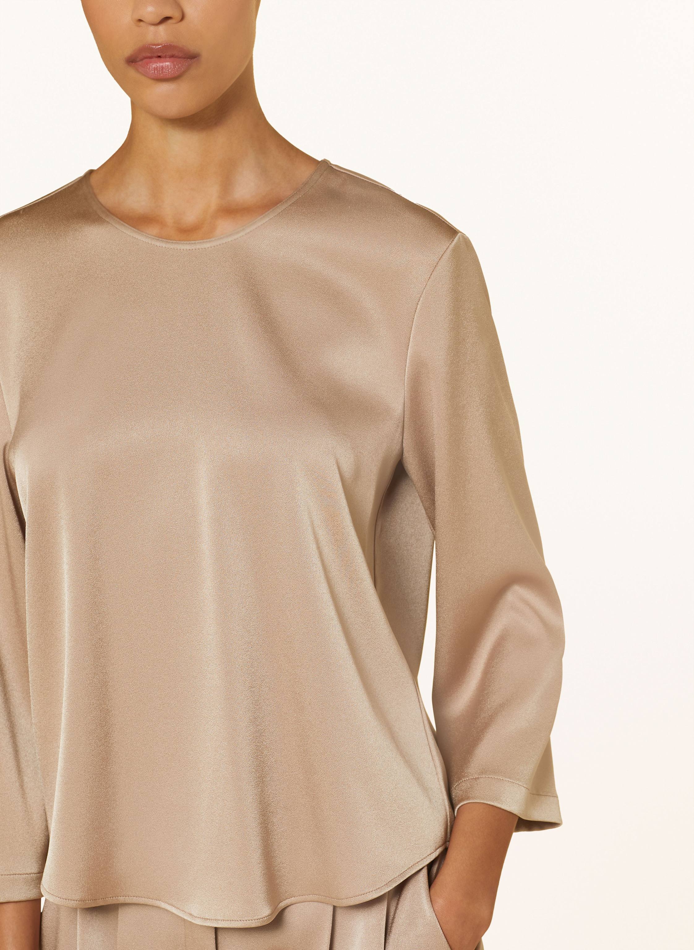 Thumbnail - Luisa Cerano Blusenshirt Aus Satin beige