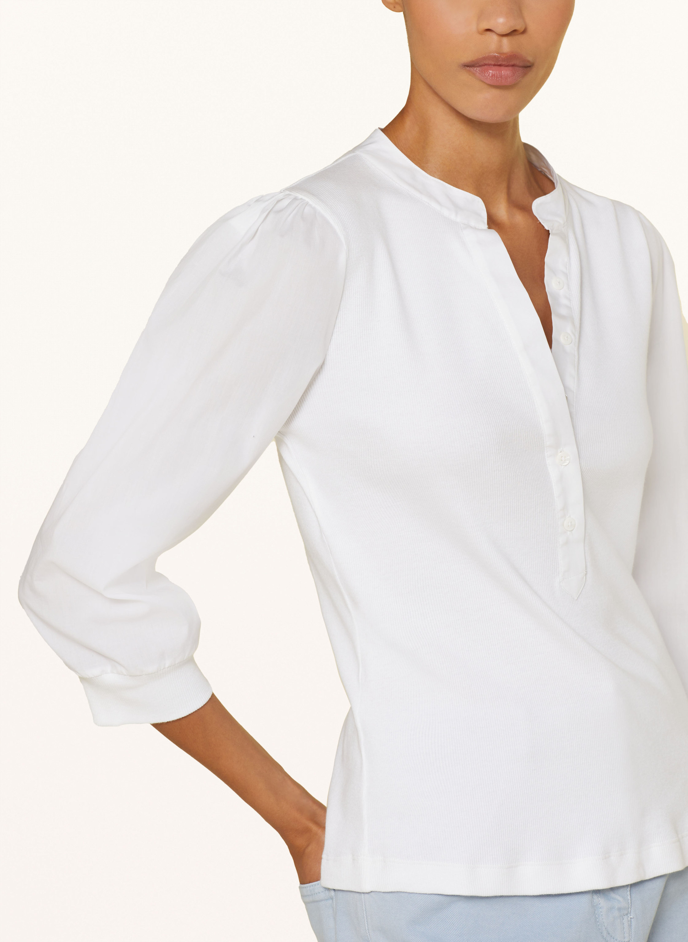 Thumbnail - Luisa Cerano Blusenshirt weiss