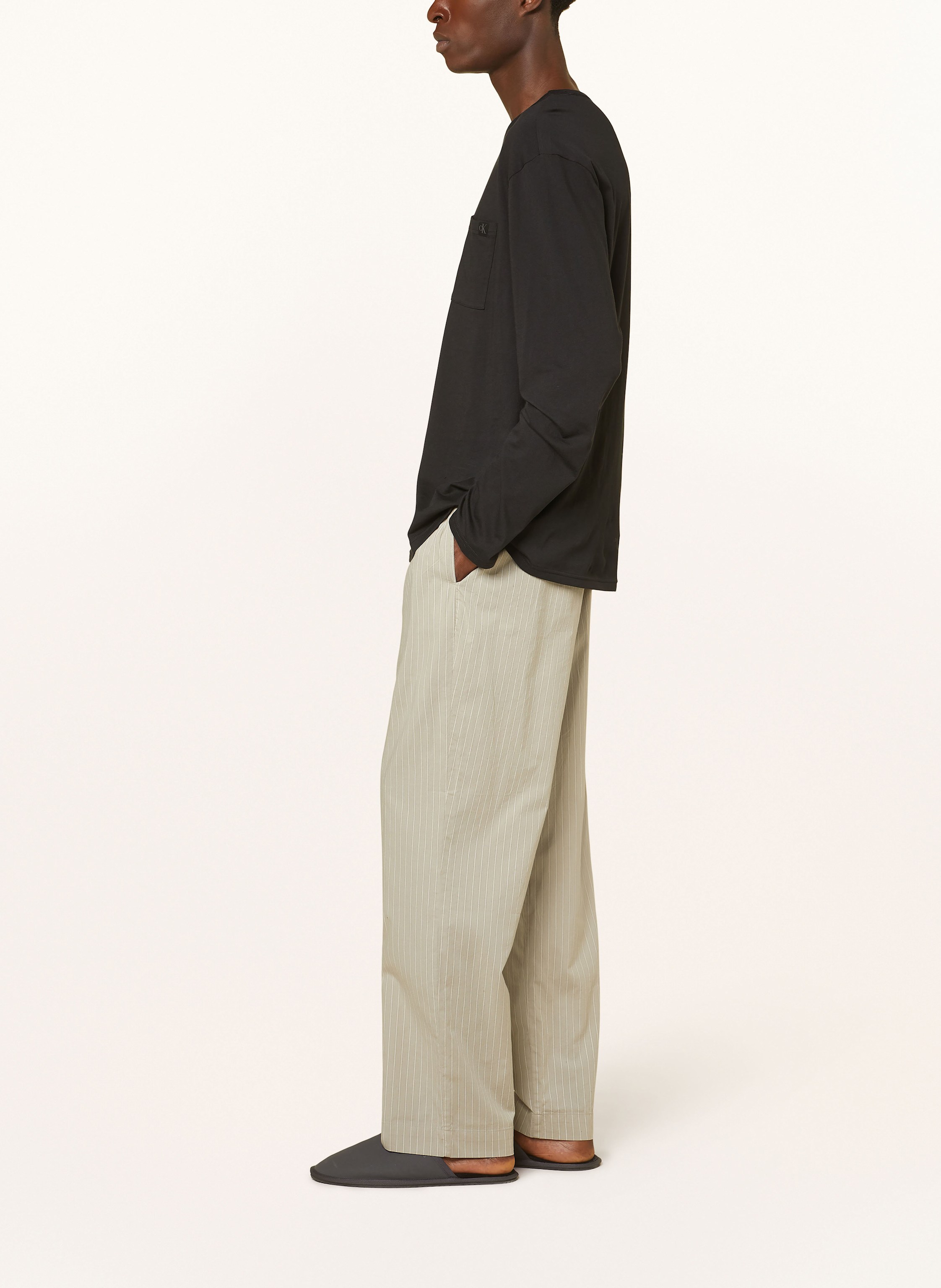 Thumbnail - Calvin Klein Schlafhose beige