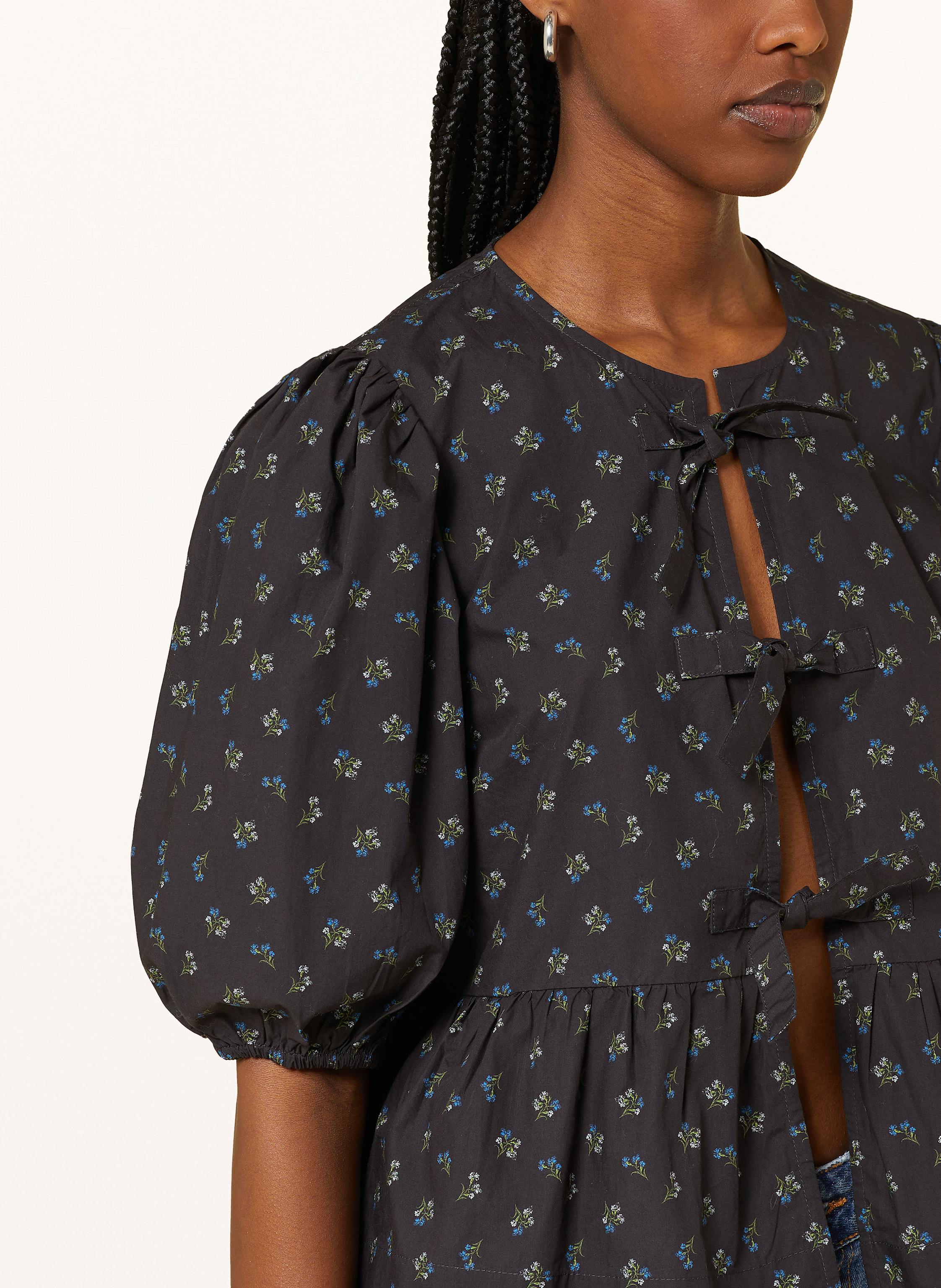 Thumbnail - Ganni Bluse schwarz