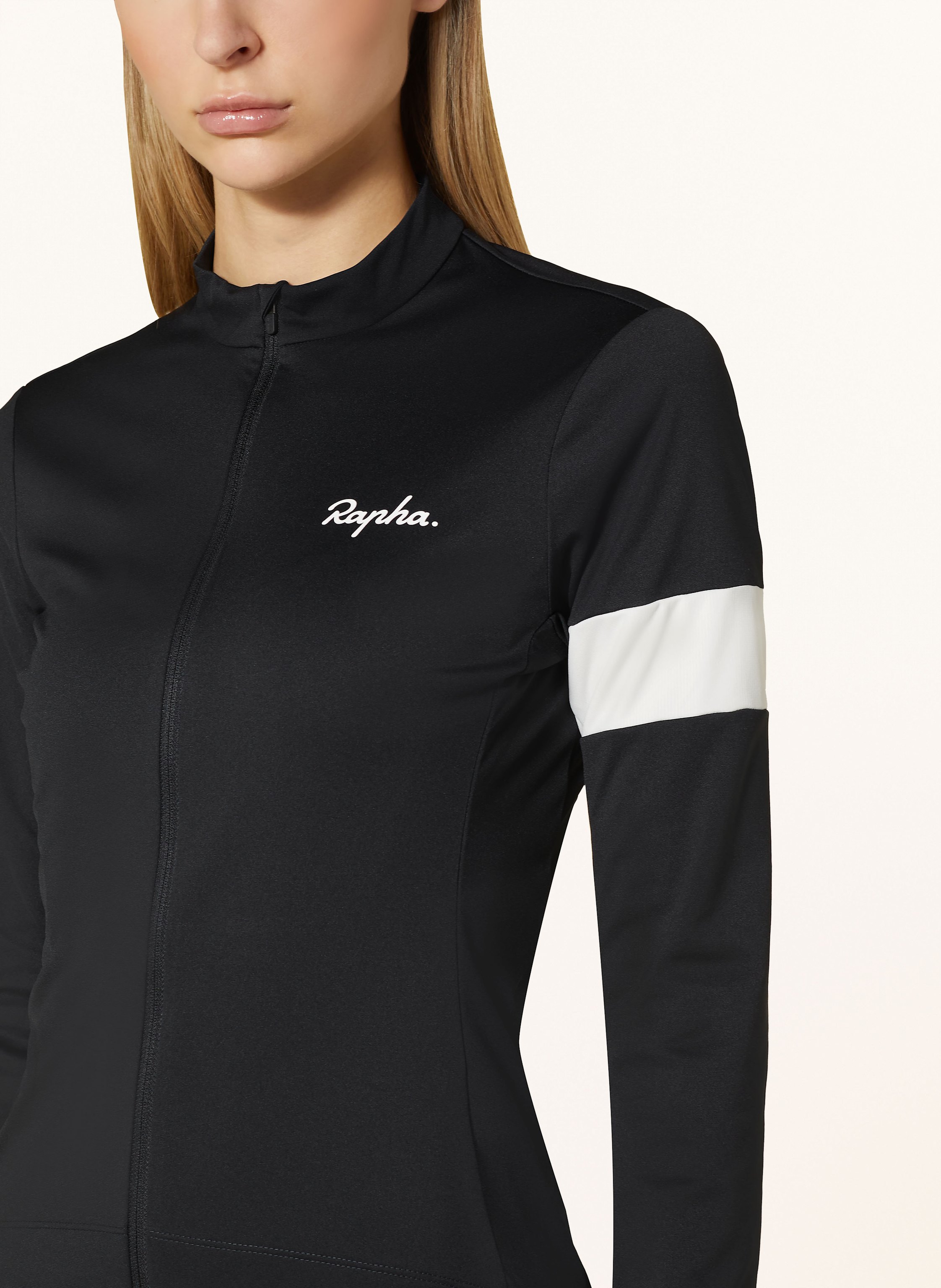Thumbnail - Rapha Radtrikot Core Thermal Long schwarz