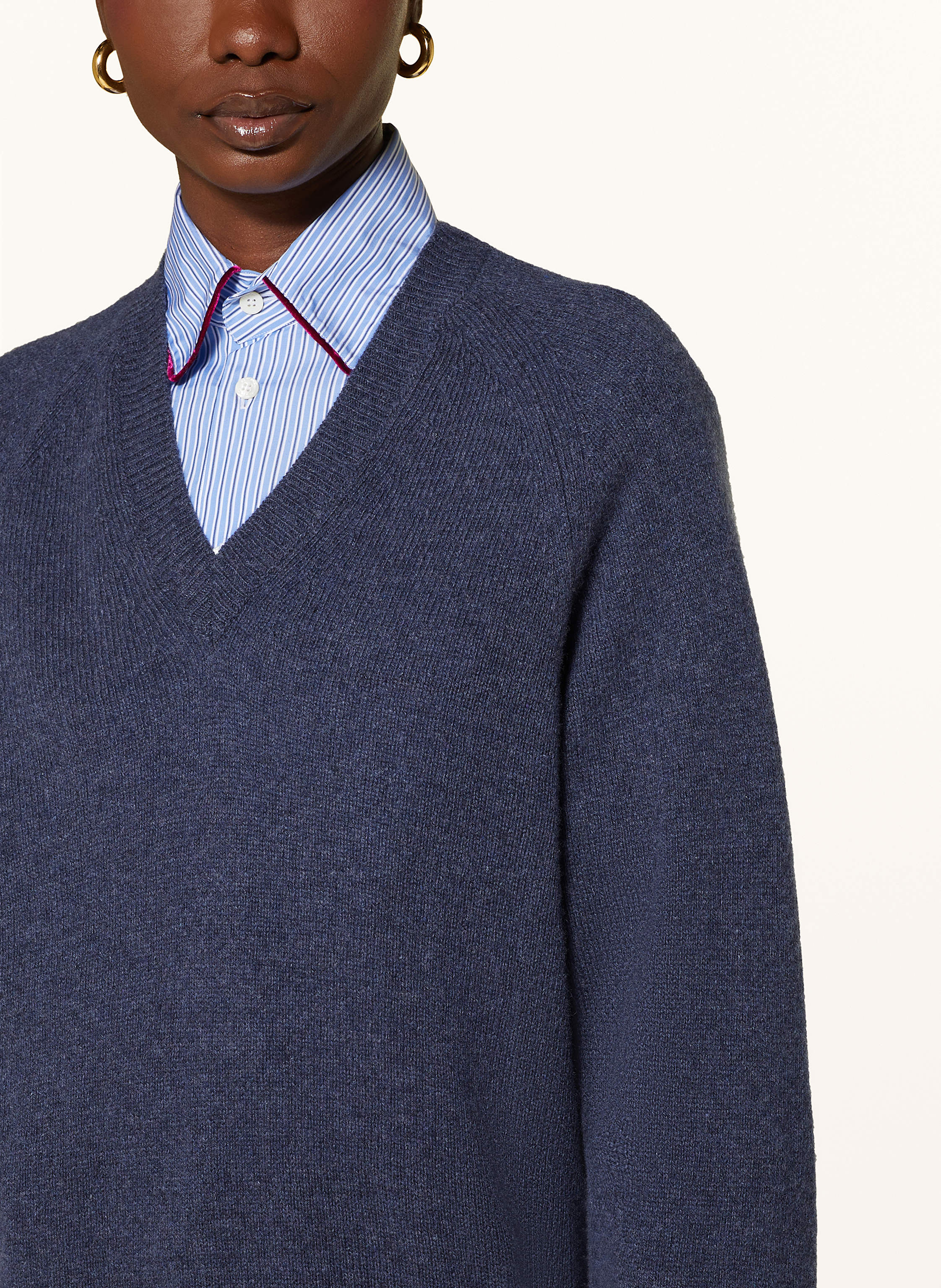 Thumbnail - Etro Cashmere-Pullover blau