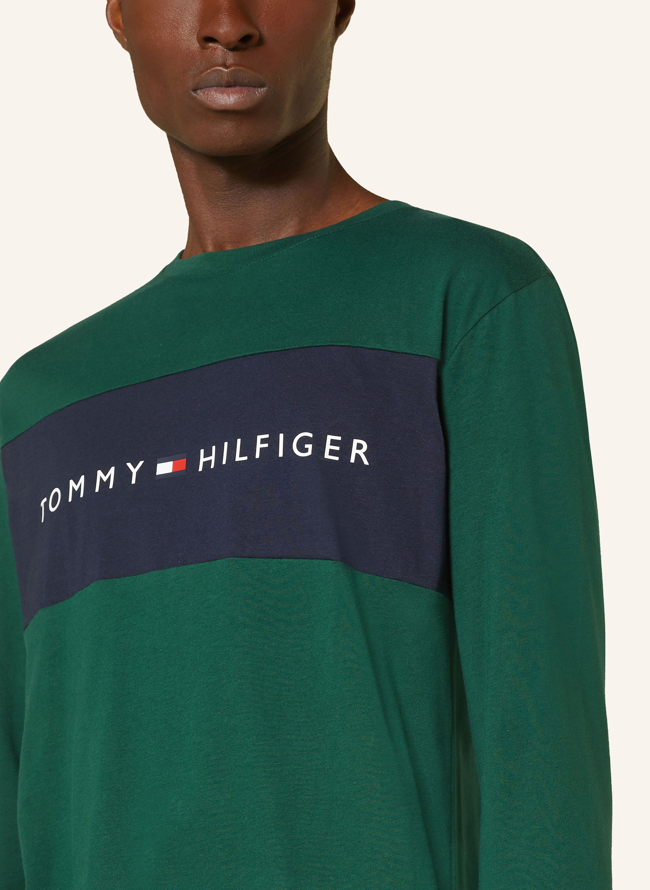 Thumbnail - Tommy Hilfiger Lounge-Shirt gruen