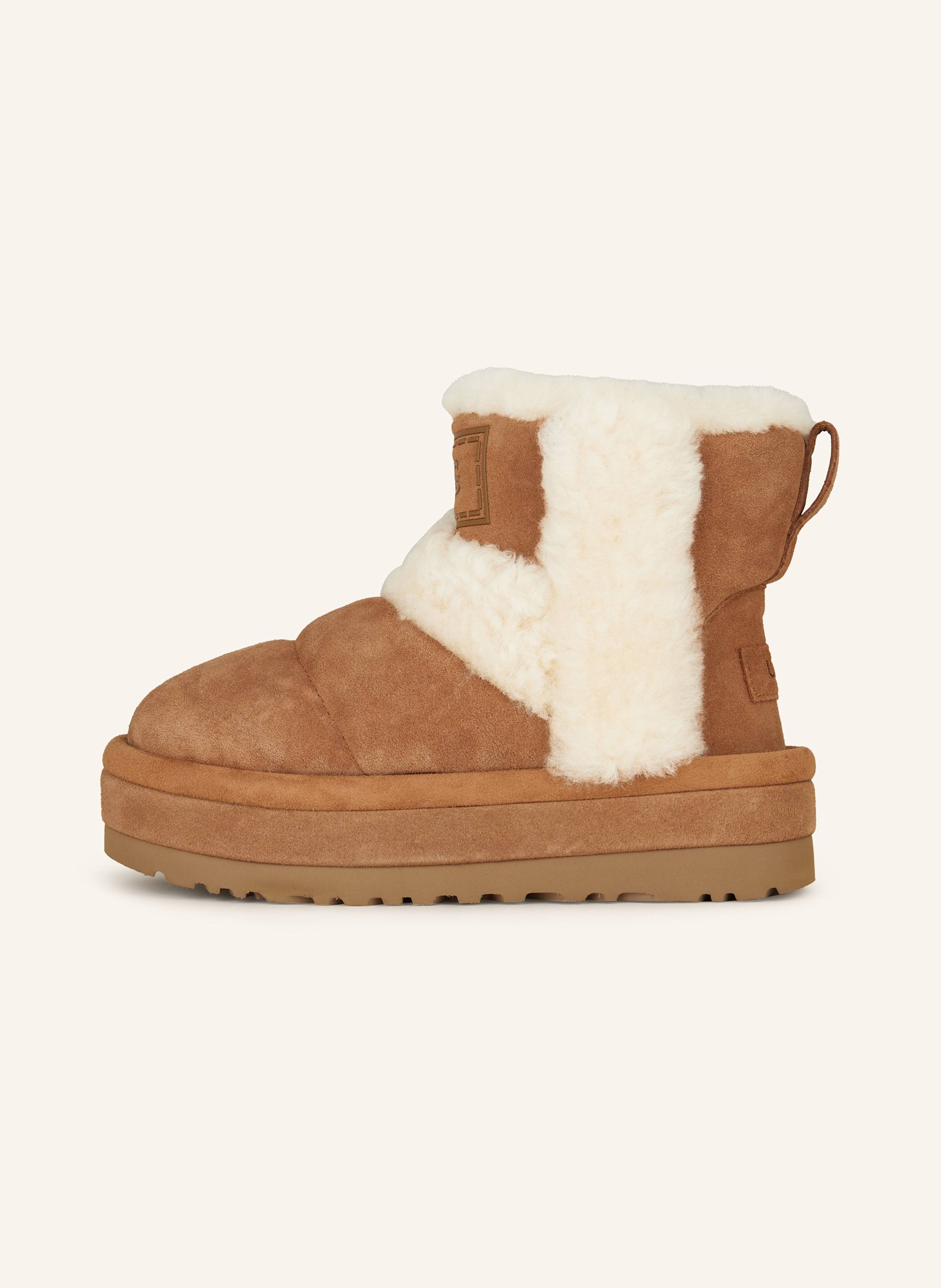 Thumbnail - Ugg Plateau-Boots Classic Chillapeak braun