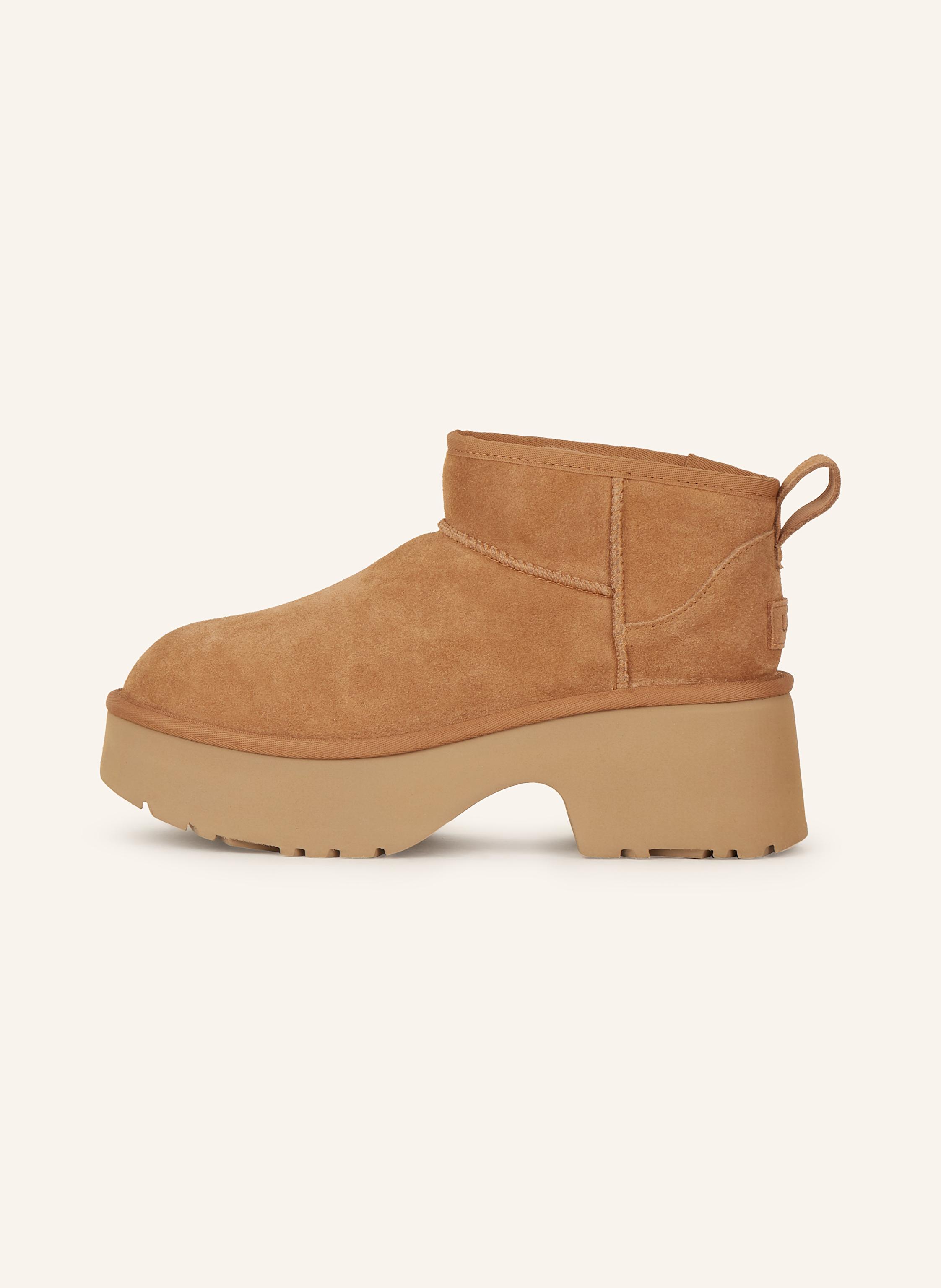 Thumbnail - Ugg Plateau-Boots Classic Ultra Mini New Heights braun