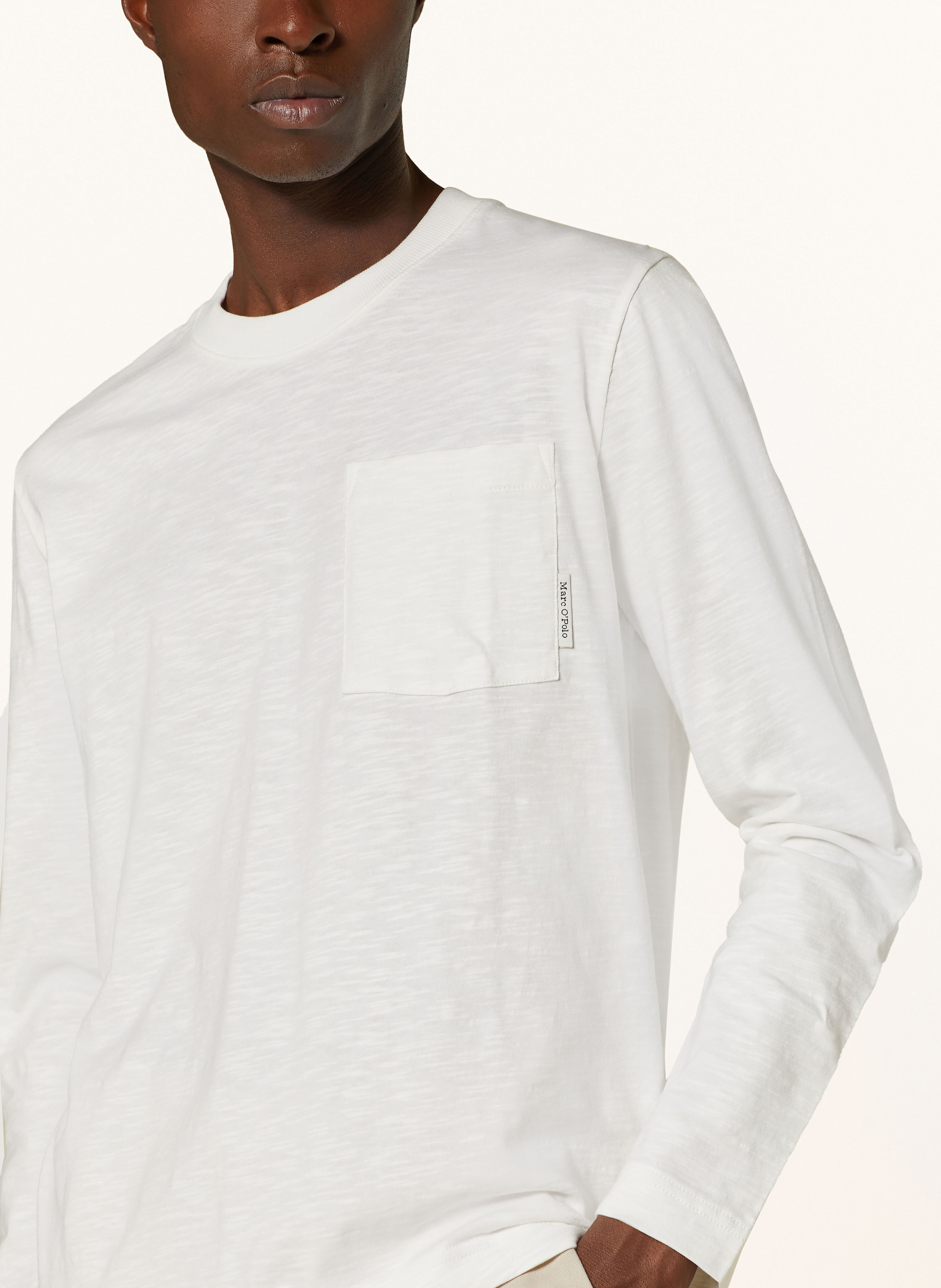 Thumbnail - Marc O'polo Longsleeve weiss