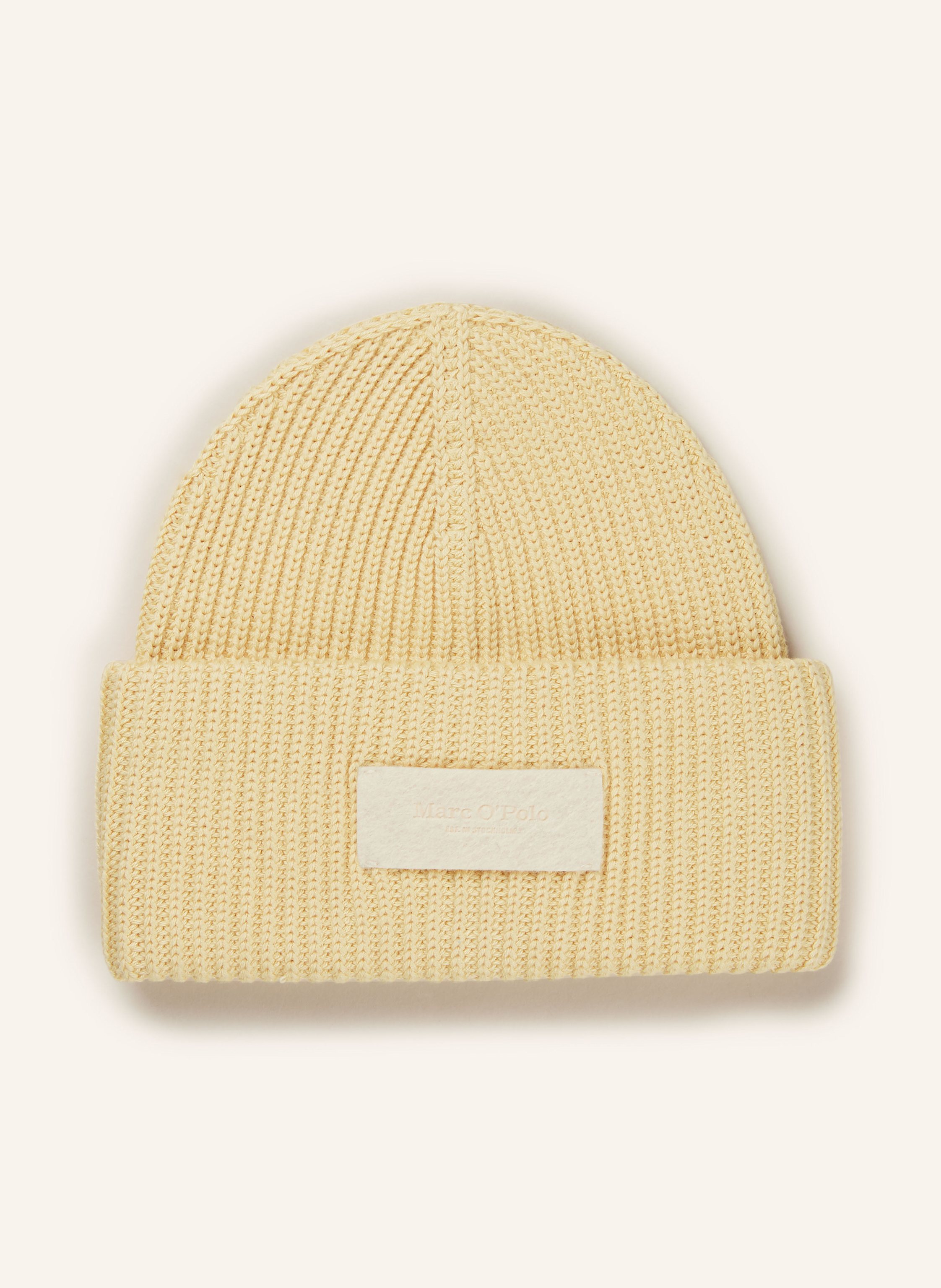 Yellow polo beanie outlet