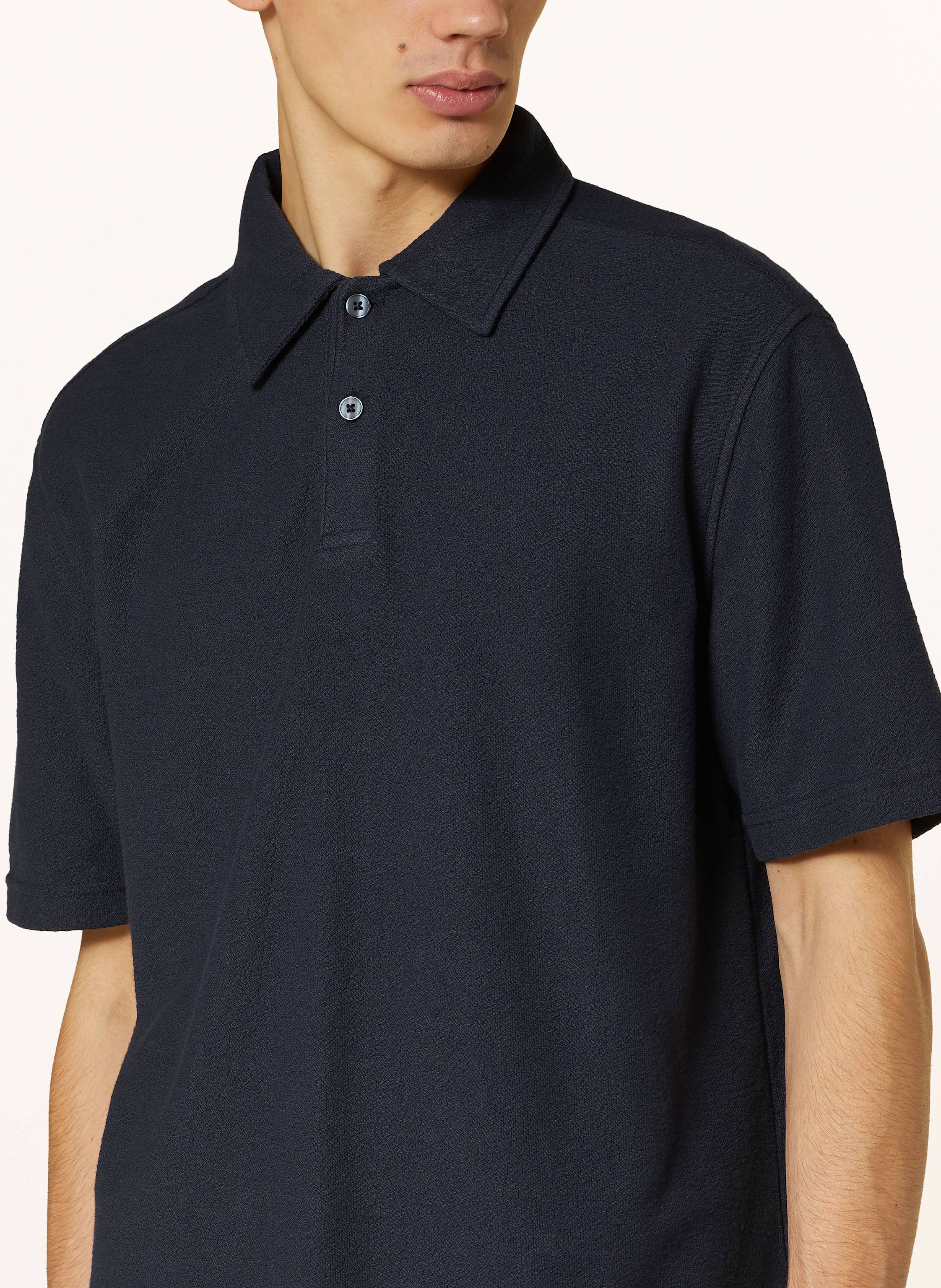 Thumbnail - Samsøe Samsøe Jersey-Poloshirt Sakvistbro Regular Fit blau