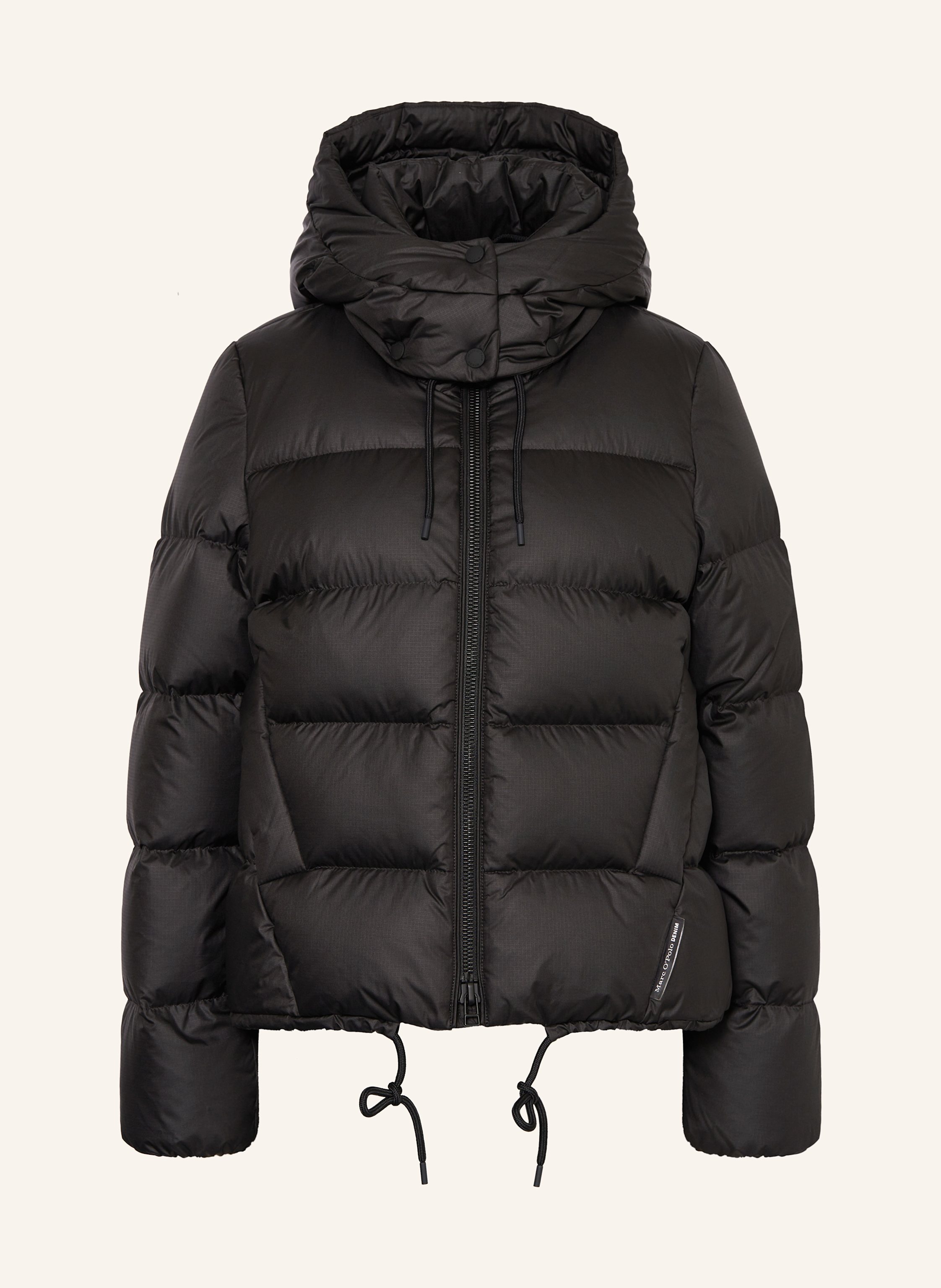 Marc O Polo DENIM Down jacket with removable hood in black