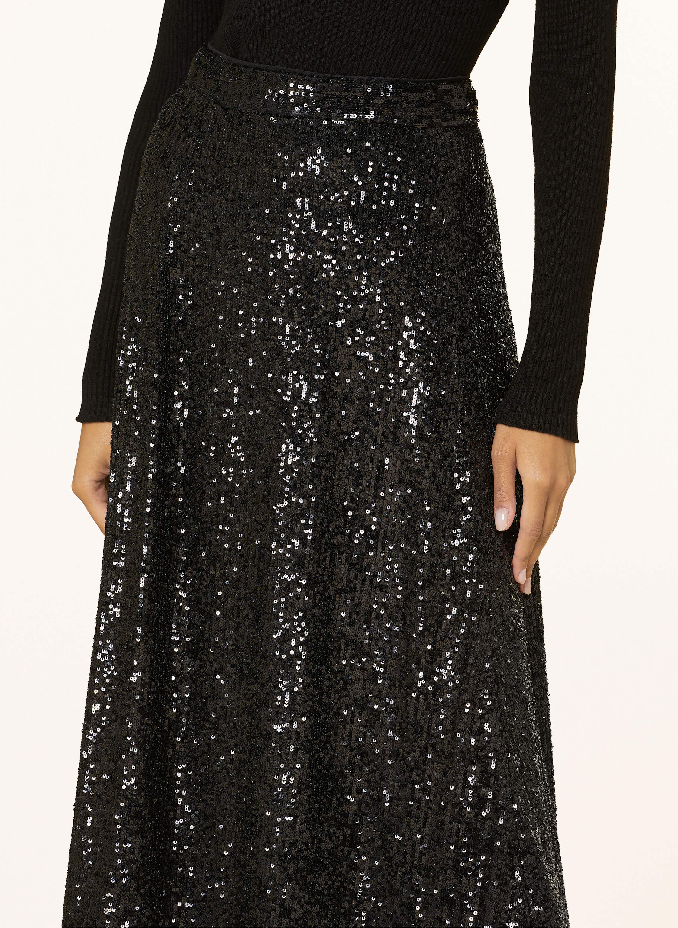 Thumbnail - Lilienfels Rock Mit Pailletten schwarz