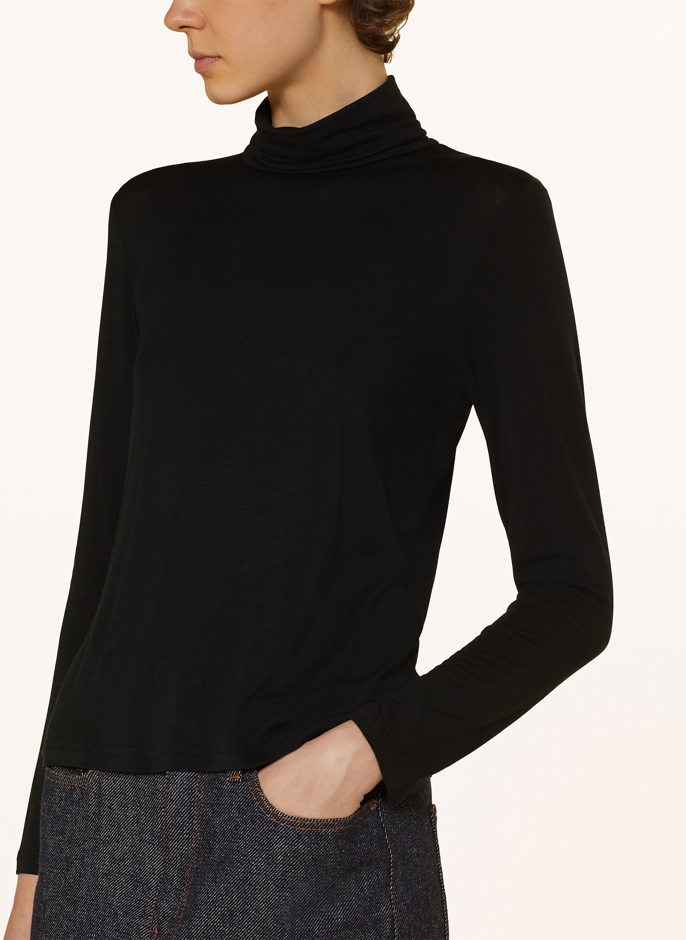 Thumbnail - Lilienfels Rollkragenshirt schwarz