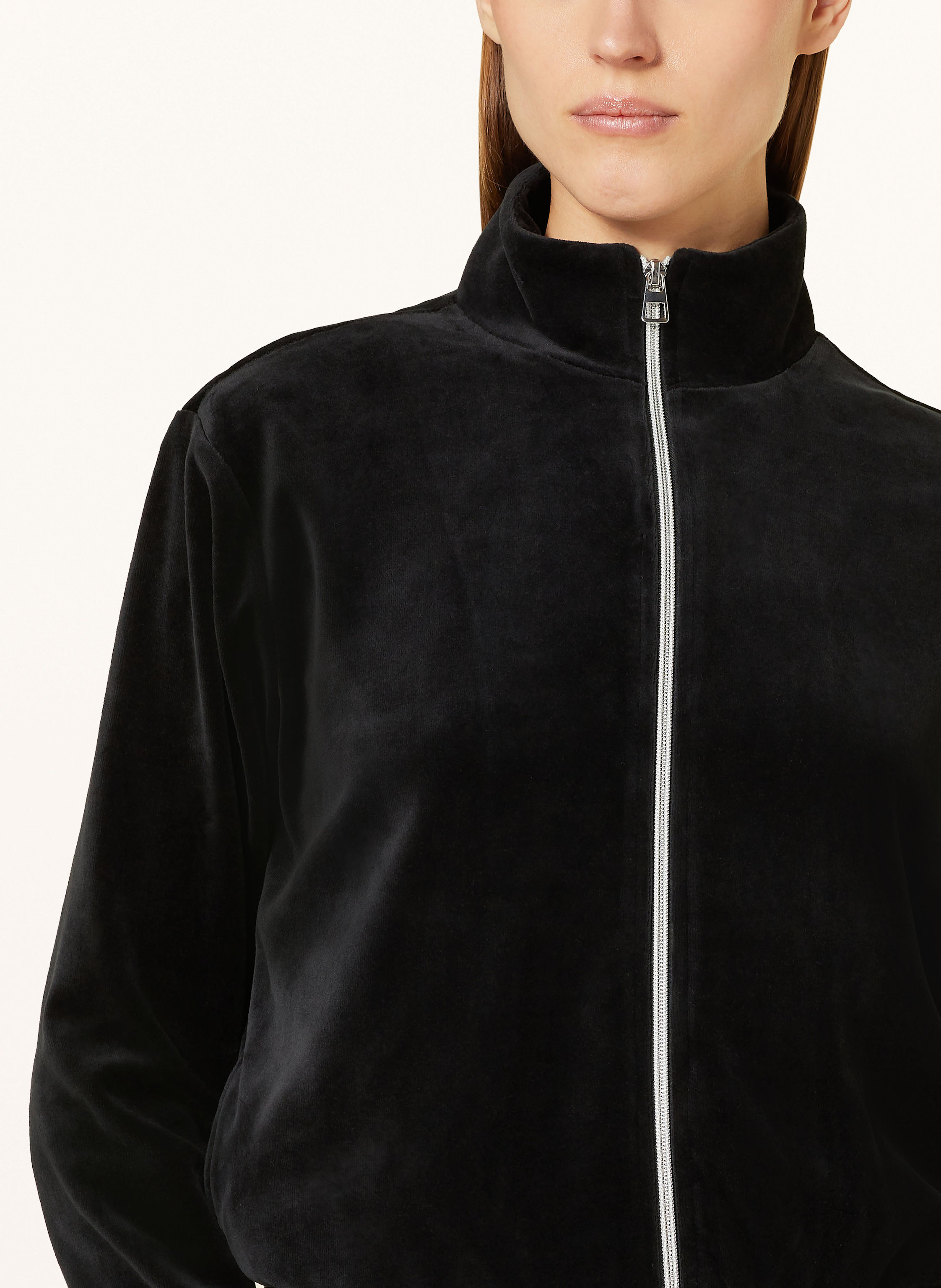 Thumbnail - Darling Harbour Lounge-Jacke Aus Nicki schwarz