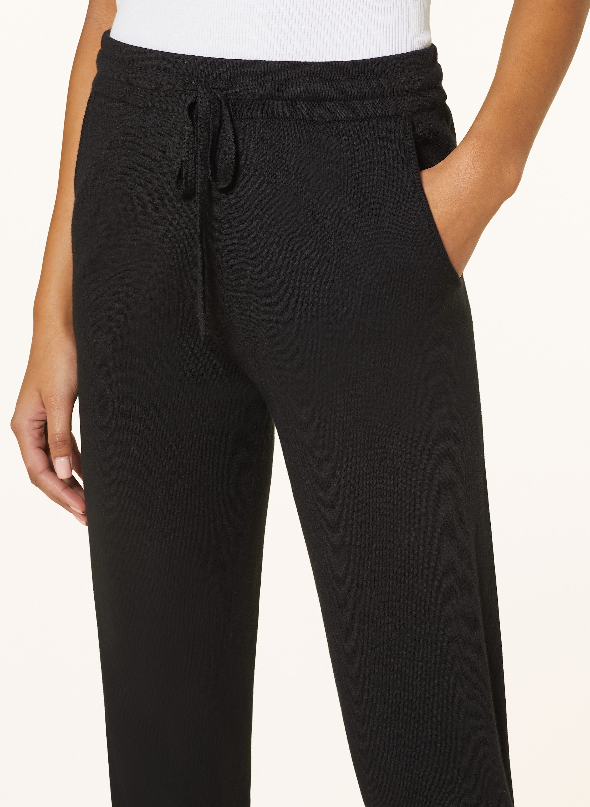 Thumbnail - Darling Harbour 3/4-Hose Im Jogging-Stil schwarz
