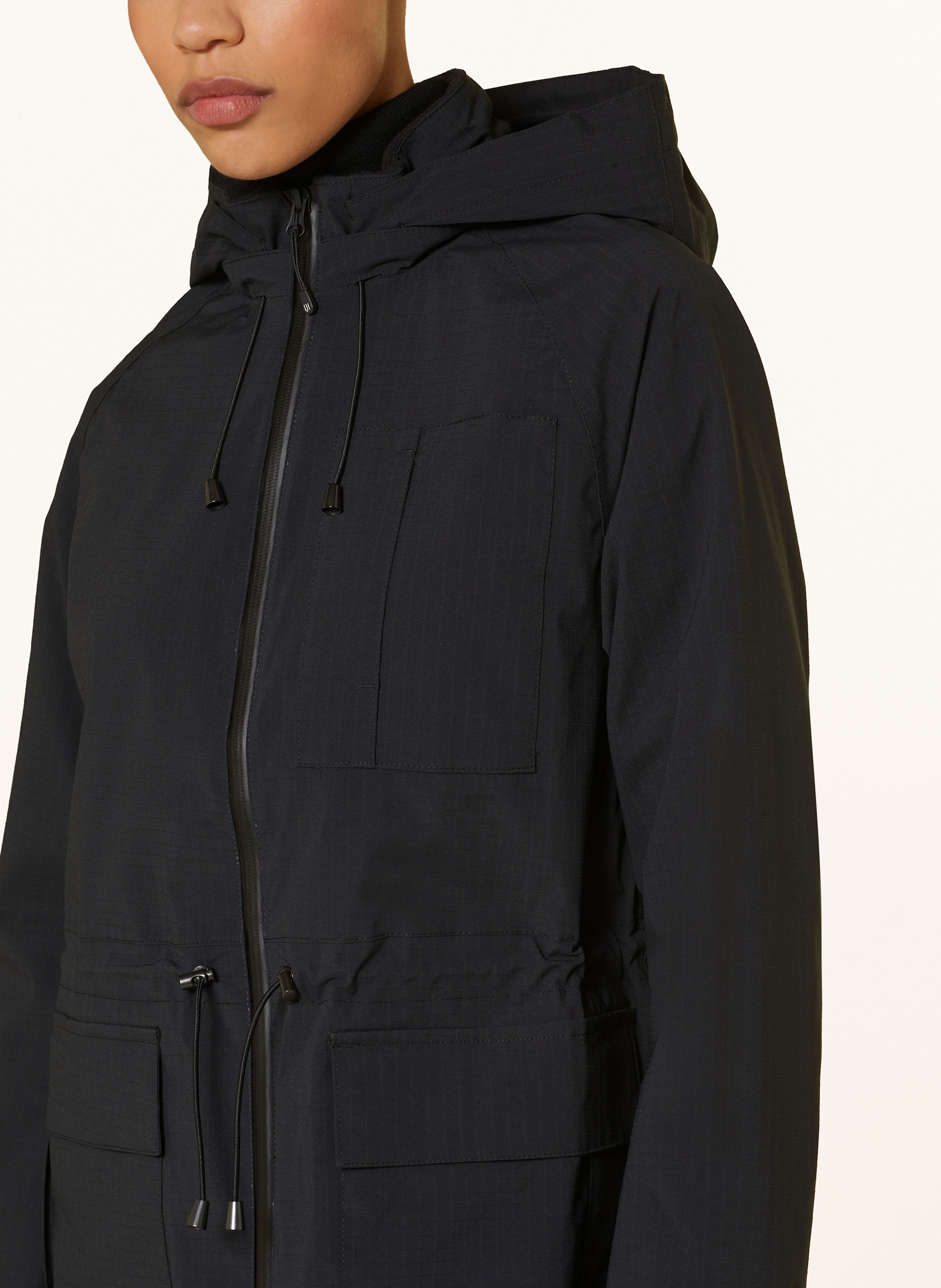 Thumbnail - Ilse Jacobsen Regenmantel thermal01 schwarz