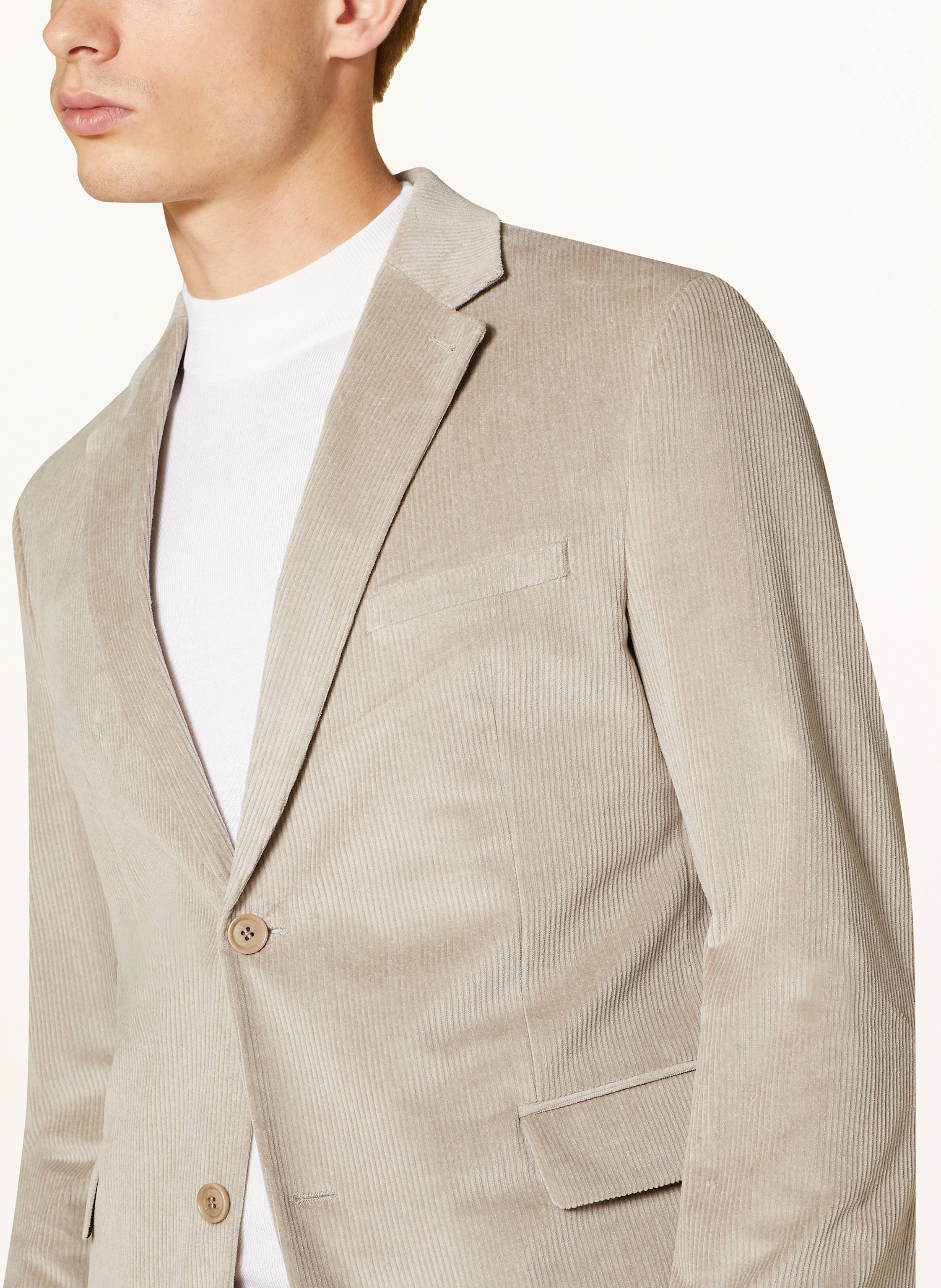 Thumbnail - Drykorn Anzugsakko Yames Regular Fit Aus Cord beige