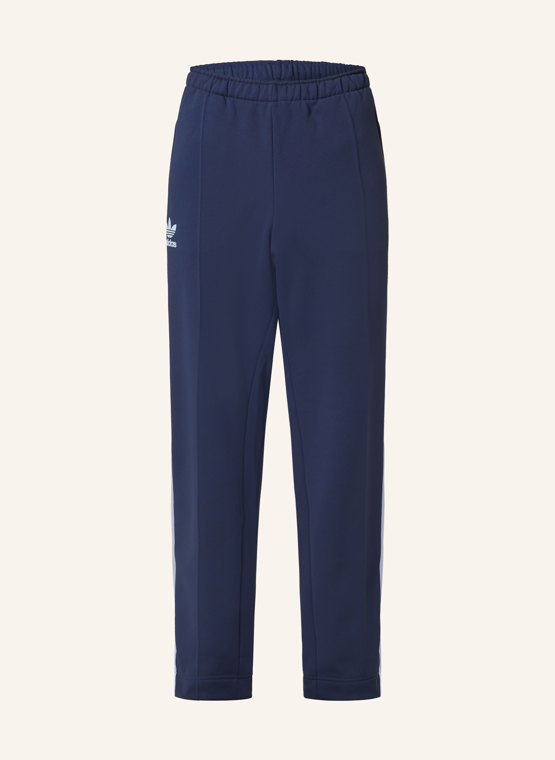 adidas Track Pants WALES BONNER mit Galonstreifen in dunkelblau hellblau
