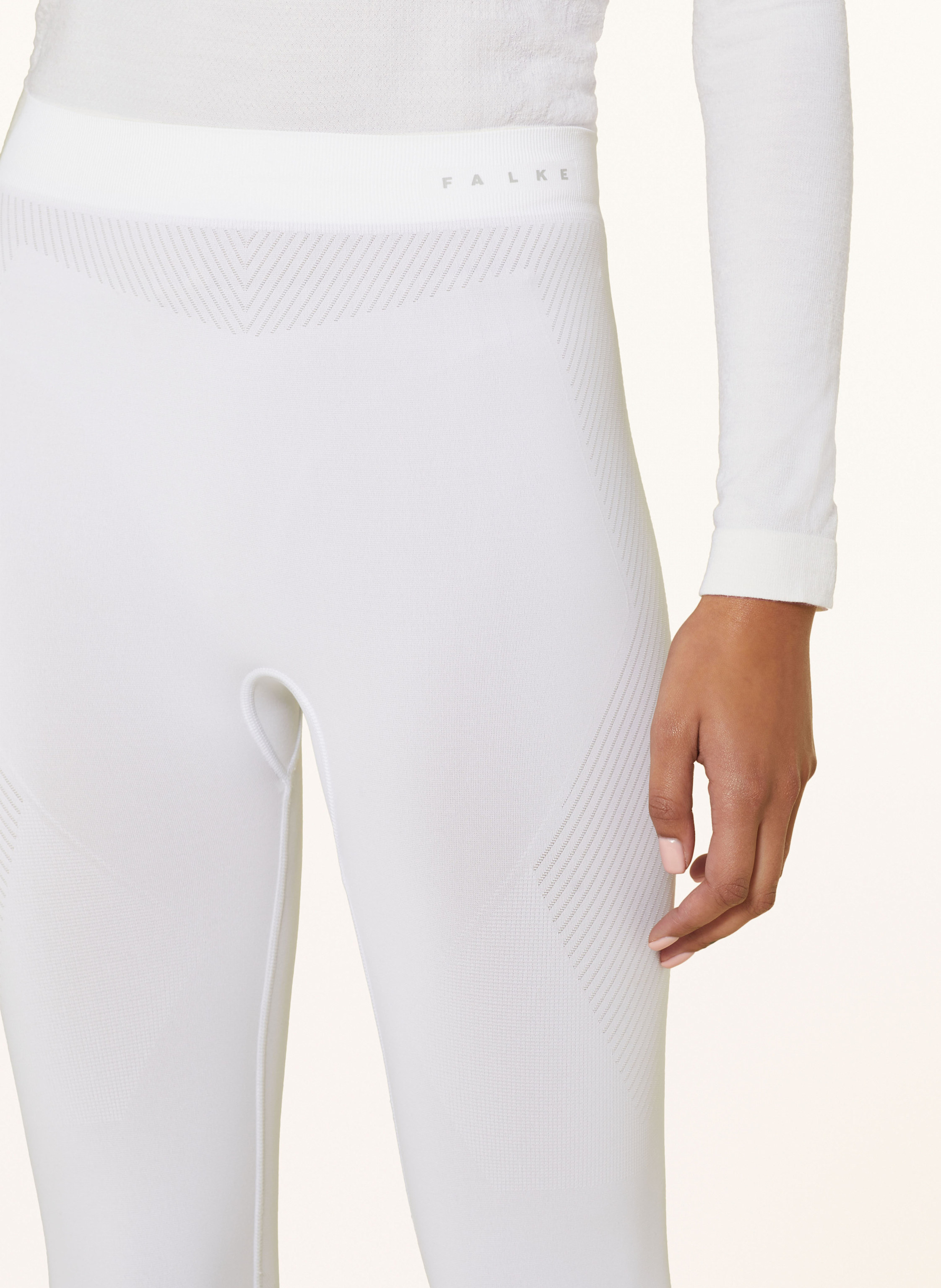 Thumbnail - Falke Funktionswäsche-Hose Warm weiss