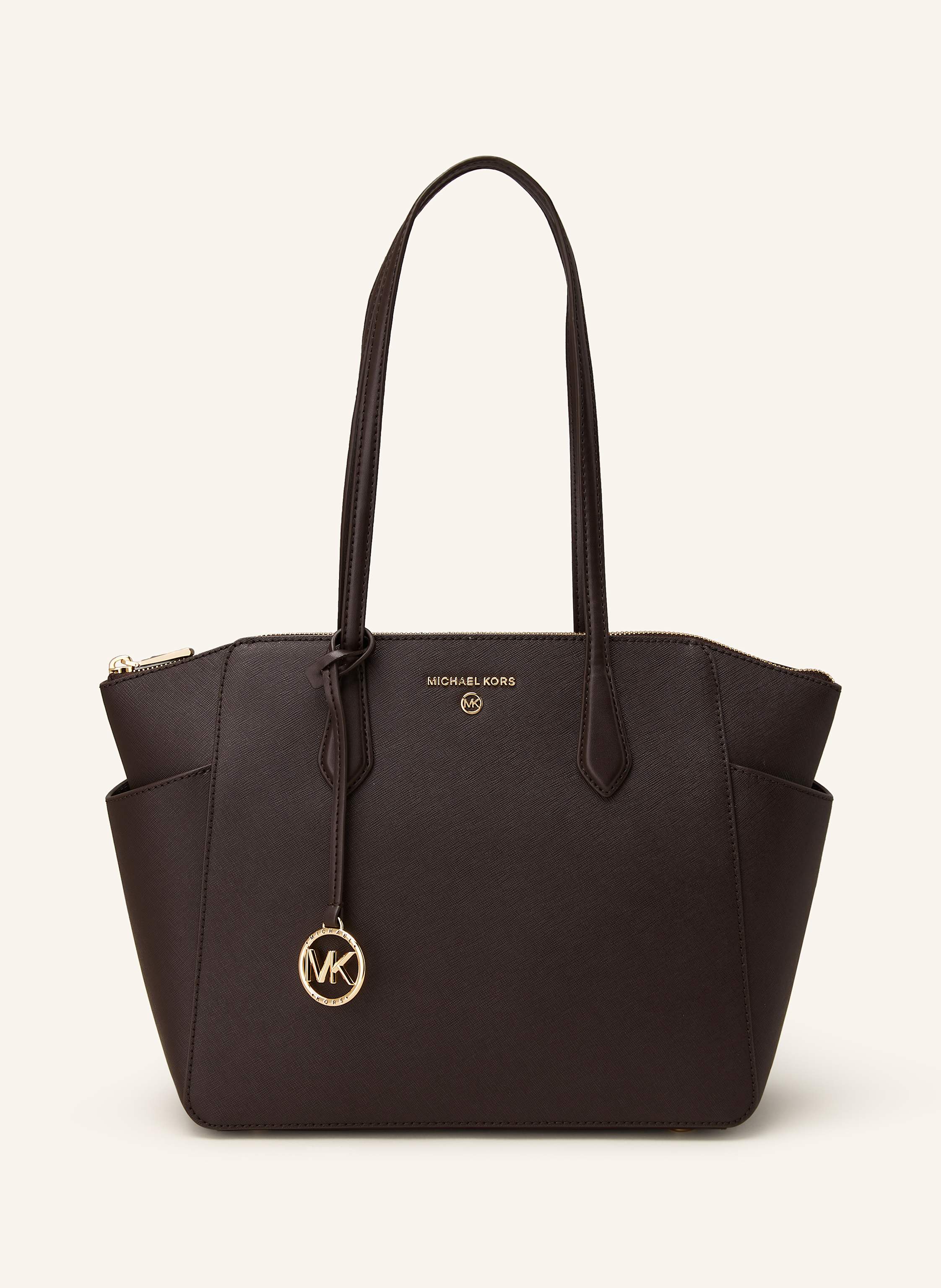 MICHAEL KORS Saffiano Shopper MARILYN in 251 chocolate