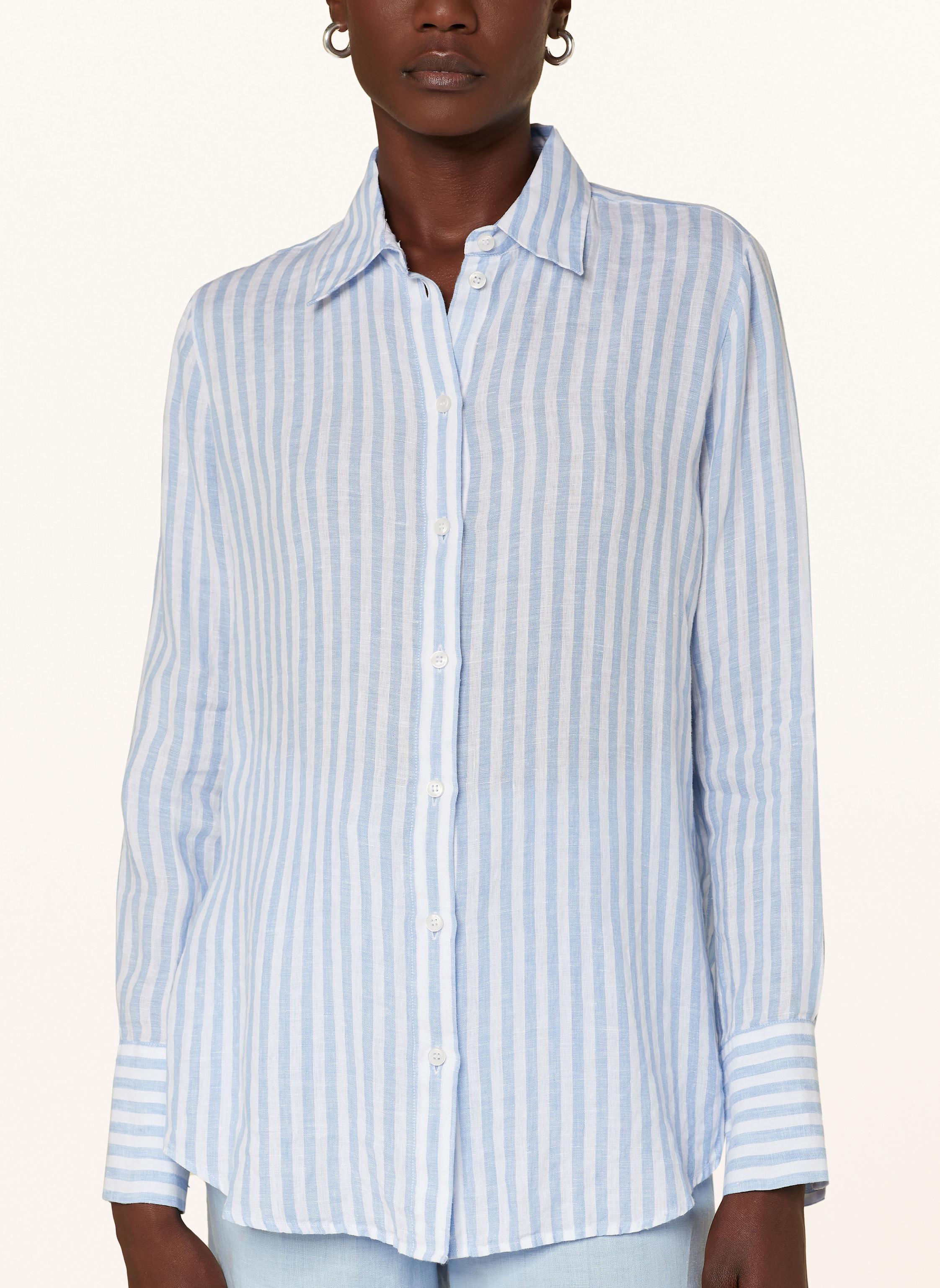 Thumbnail - Riani Hemdbluse Aus Leinen blau