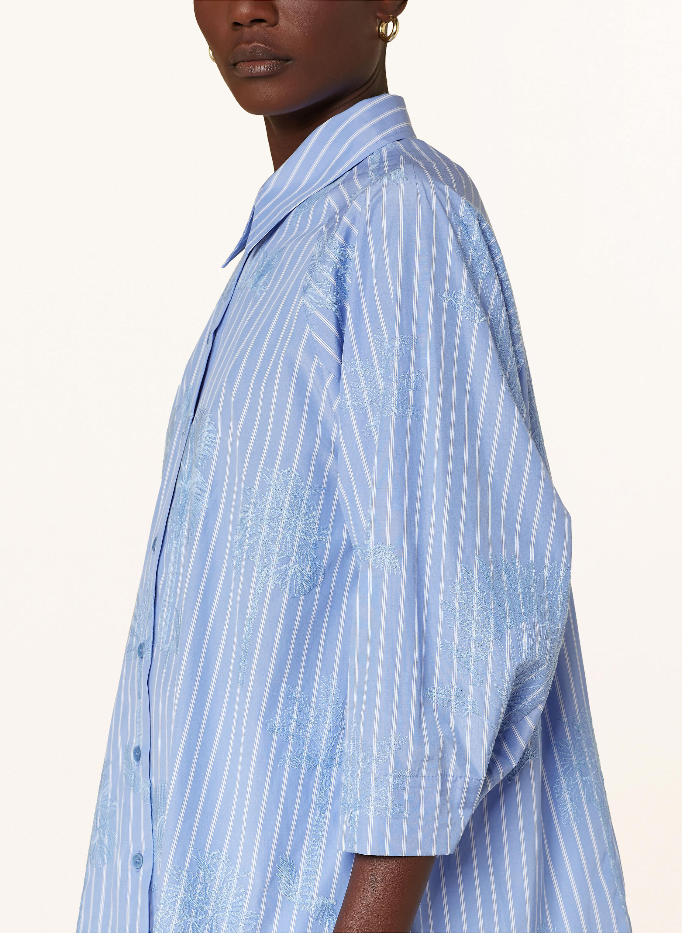 Thumbnail - Riani Hemdbluse Mit 3/4-Arm blau