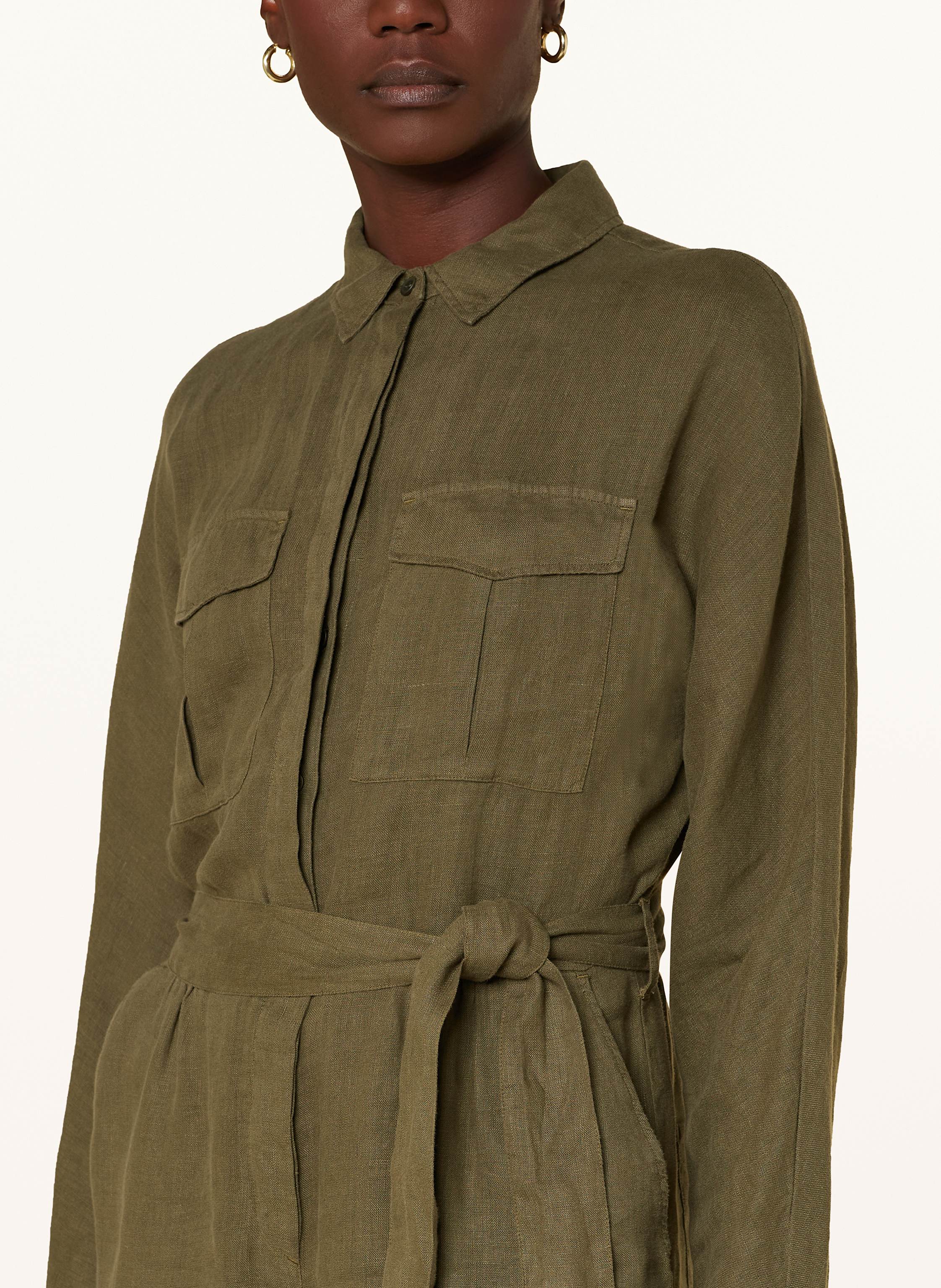 Riani Leinen-Jumpsuit gruen – Bild 2
