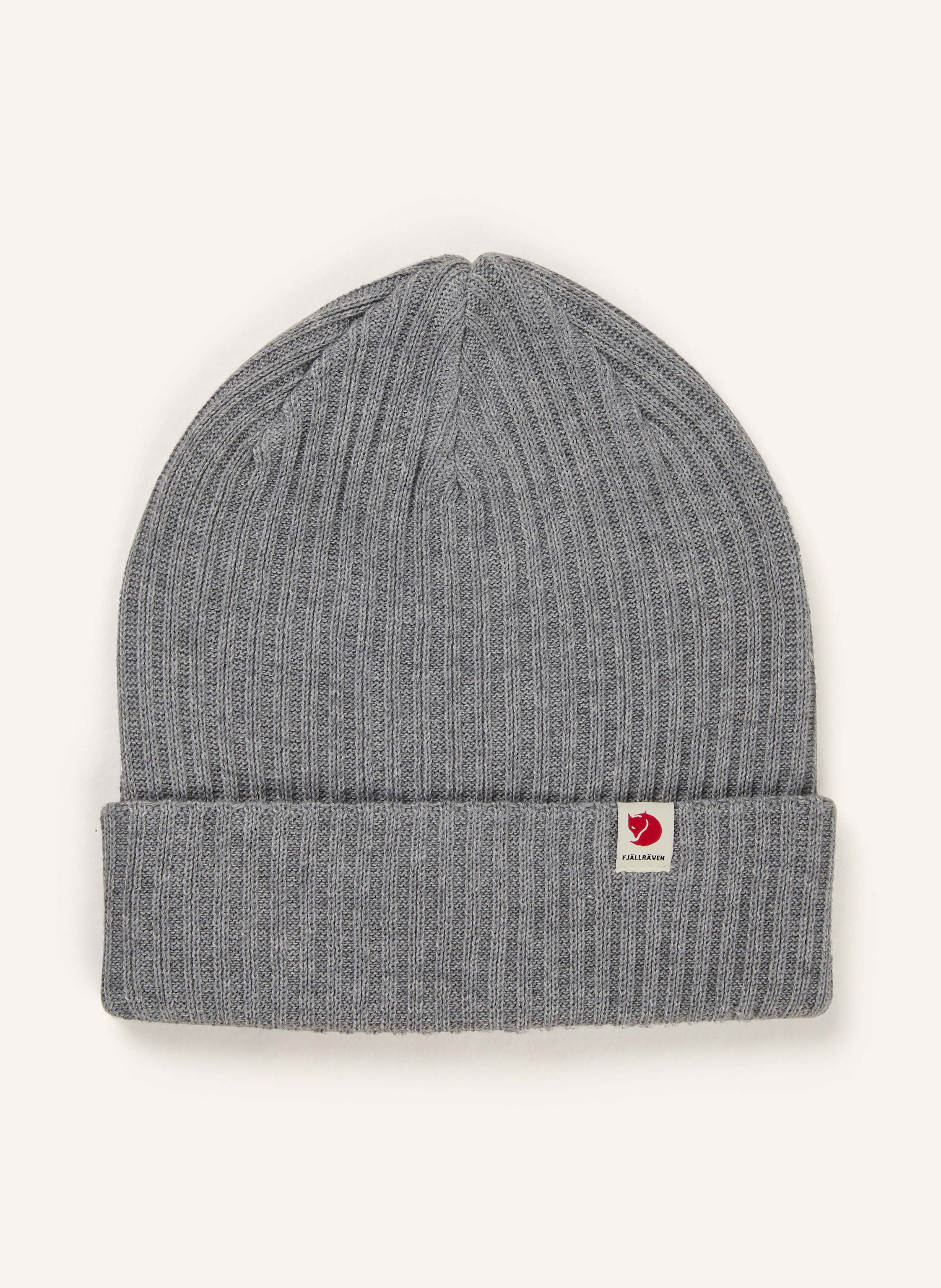 Fjällräven Mütze Rib grau