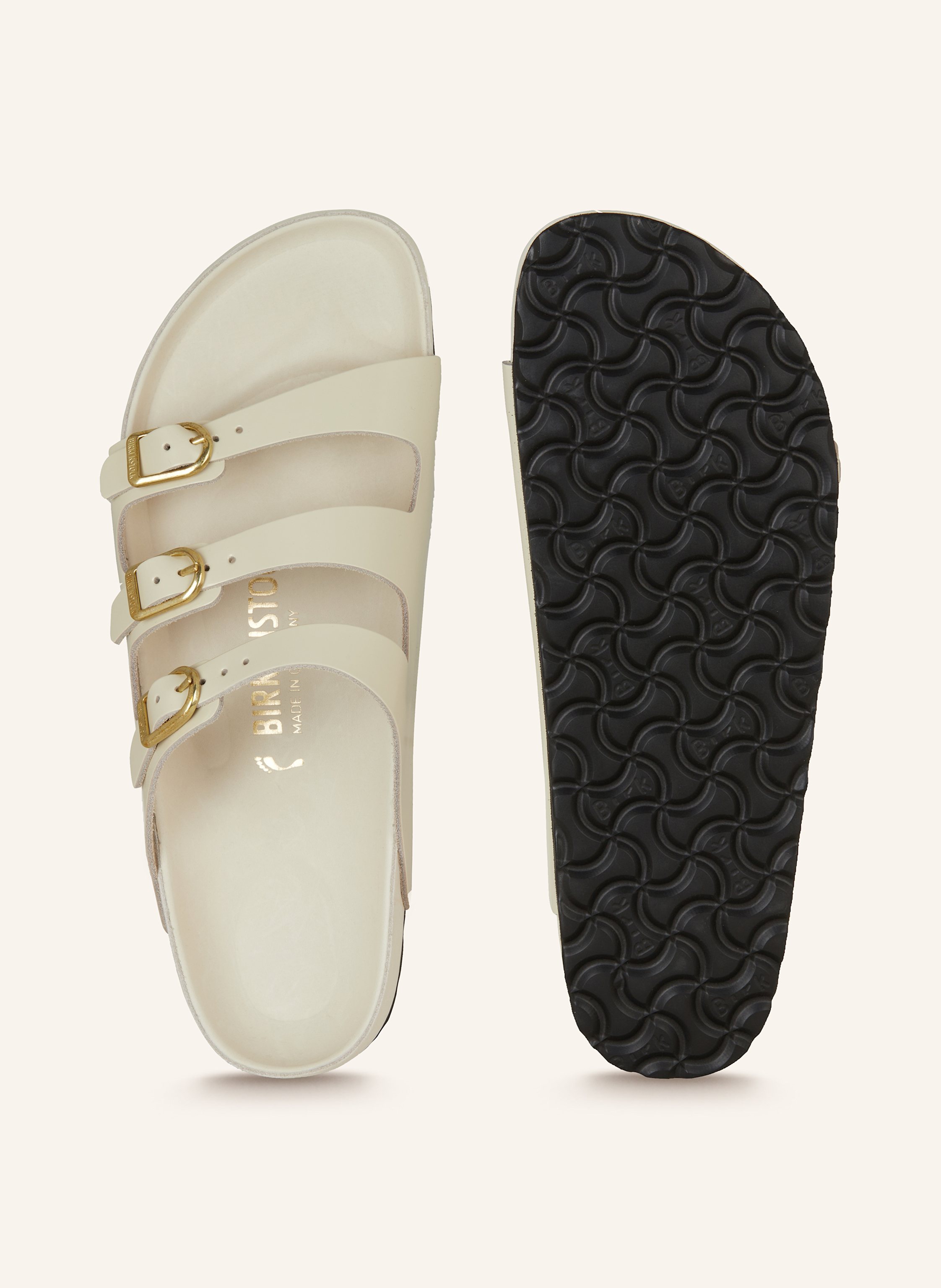 Thumbnail - Birkenstock Pantoletten Florida Exq Lena Hs weiss