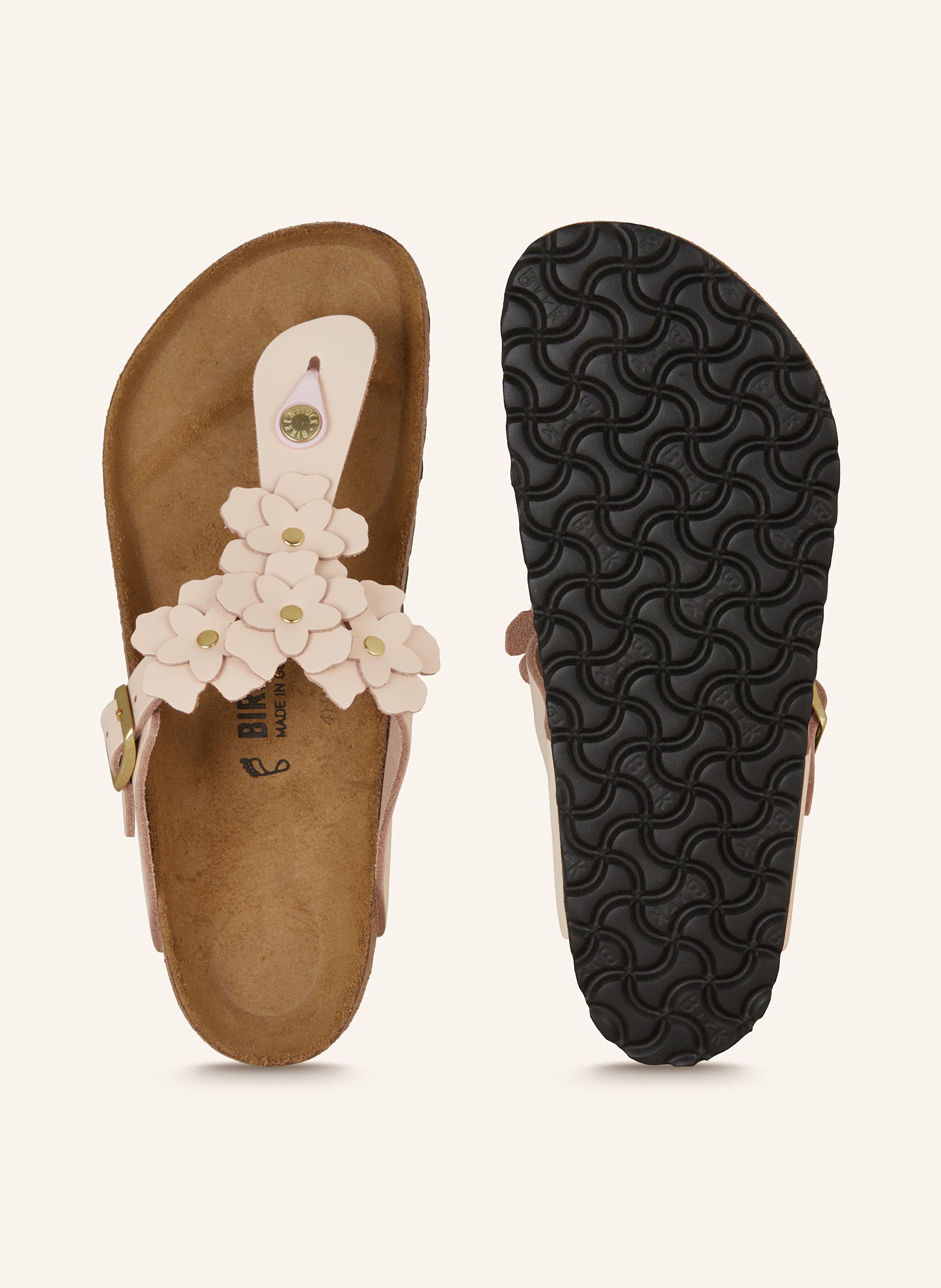 Thumbnail - Birkenstock Zehentrenner Gizeh Flowers Le rosa