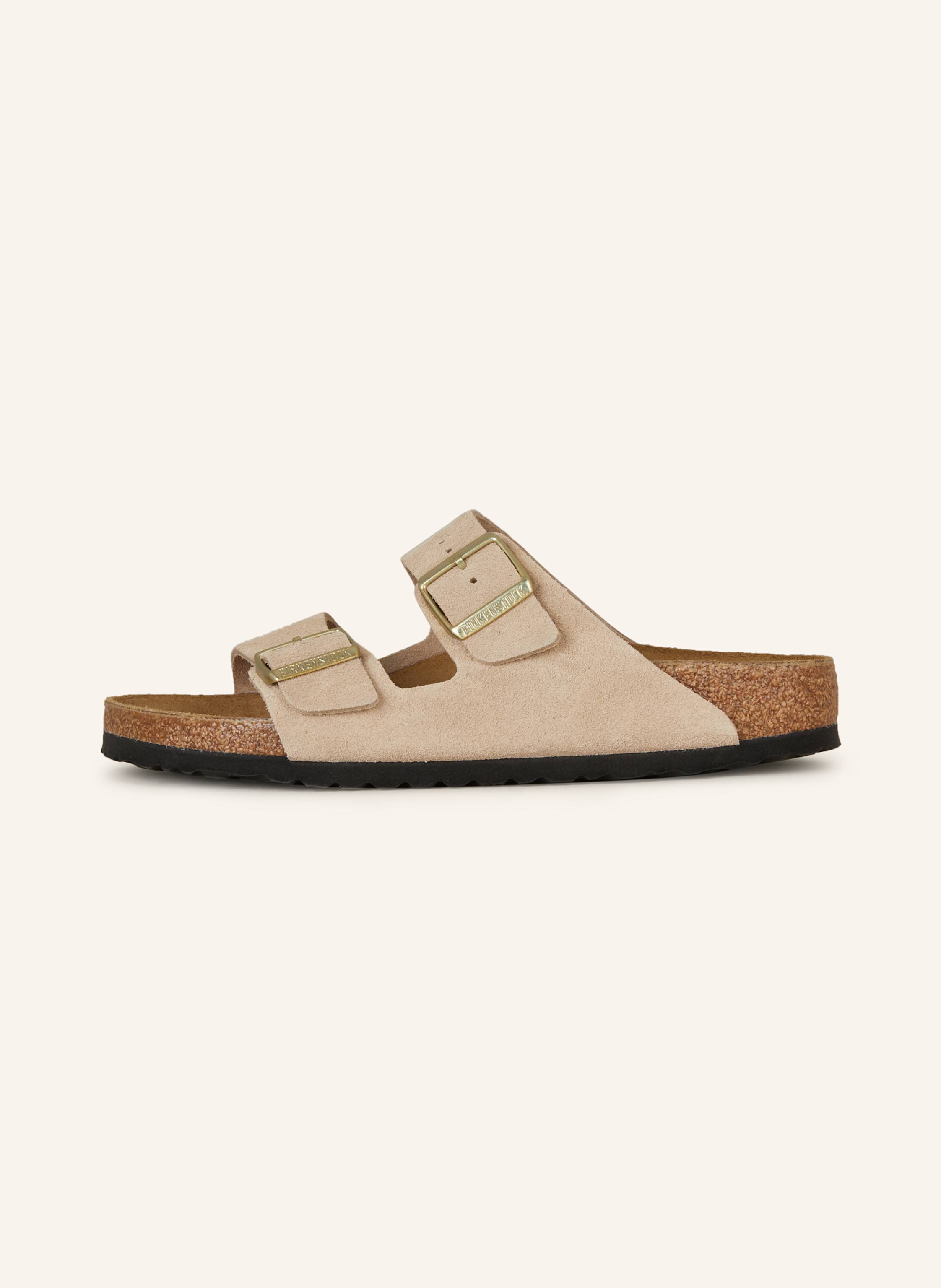 Thumbnail - Birkenstock Pantoletten Arizona Leve beige