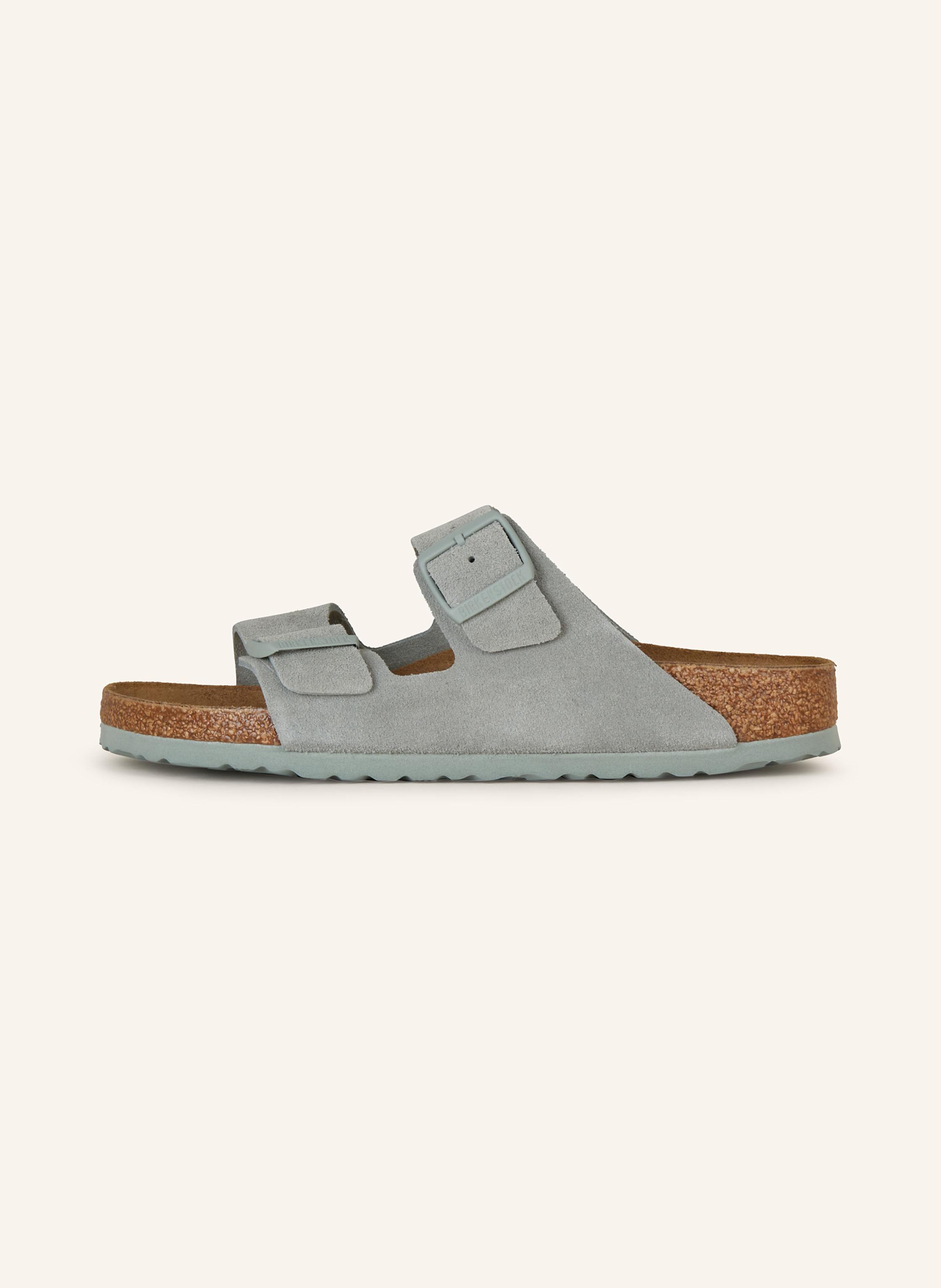 Thumbnail - Birkenstock Pantoletten Arizona Leve grau