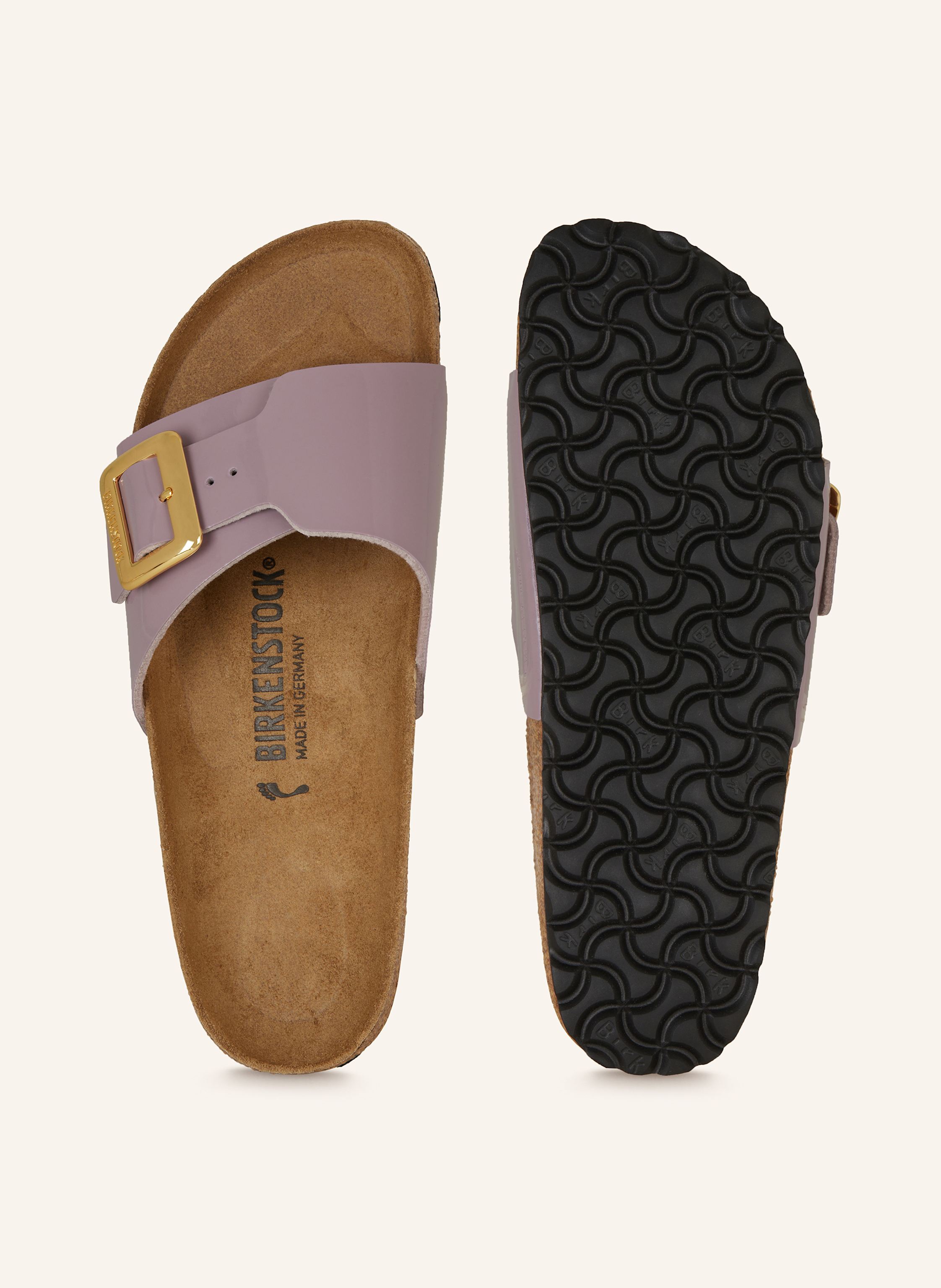 Thumbnail - Birkenstock Pantoletten Catalina Cushion Buckle lila