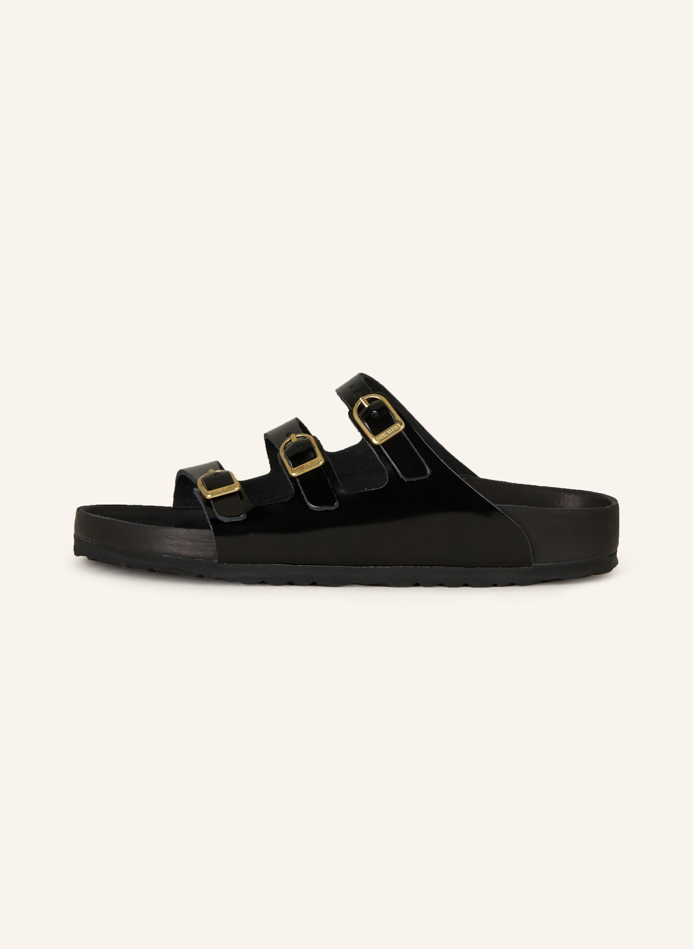 Thumbnail - Birkenstock Pantoletten Florida Exq Lena Hs schwarz