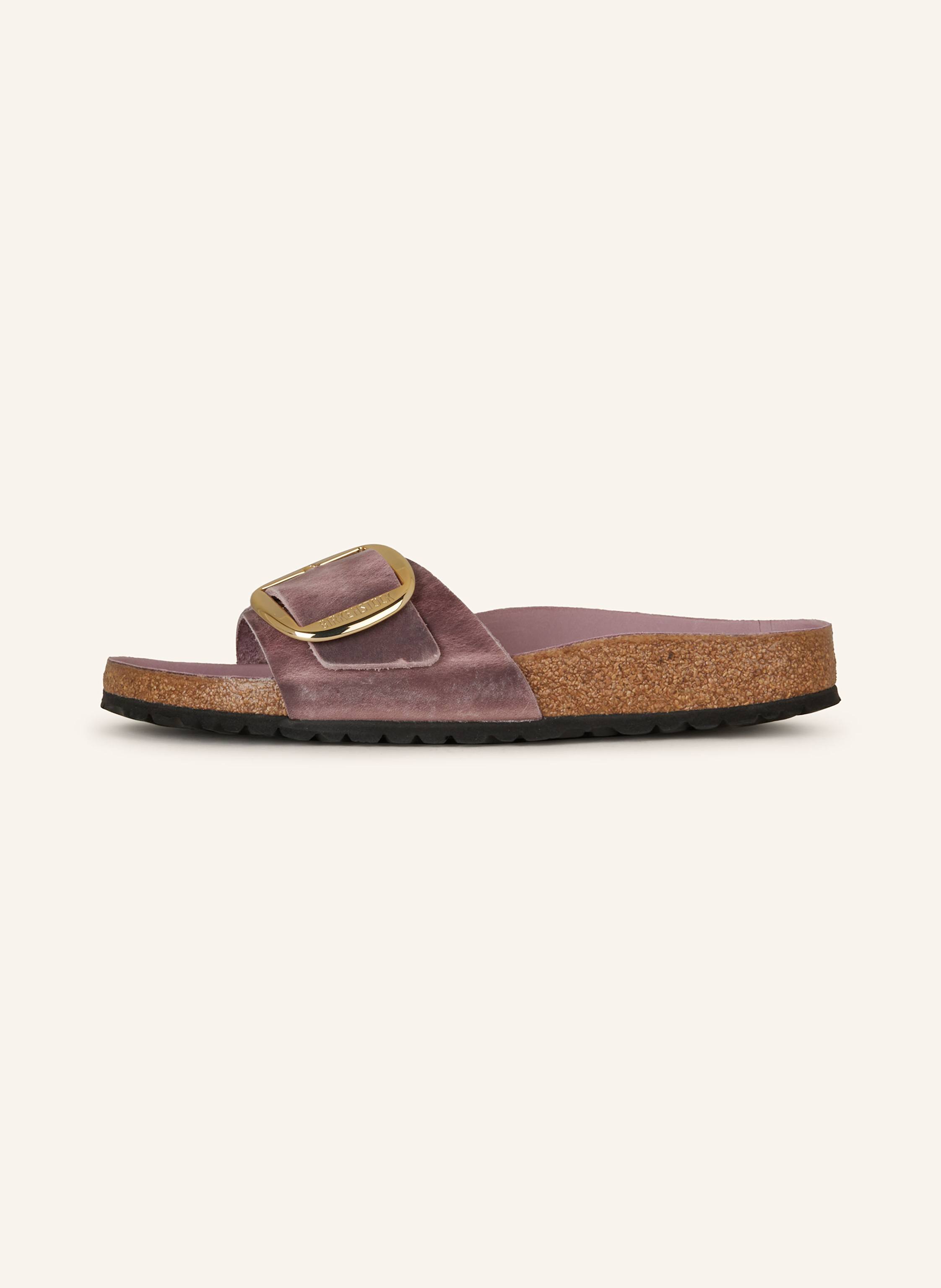Thumbnail - Birkenstock Pantoletten Madrid Big Buckle Leoi lila